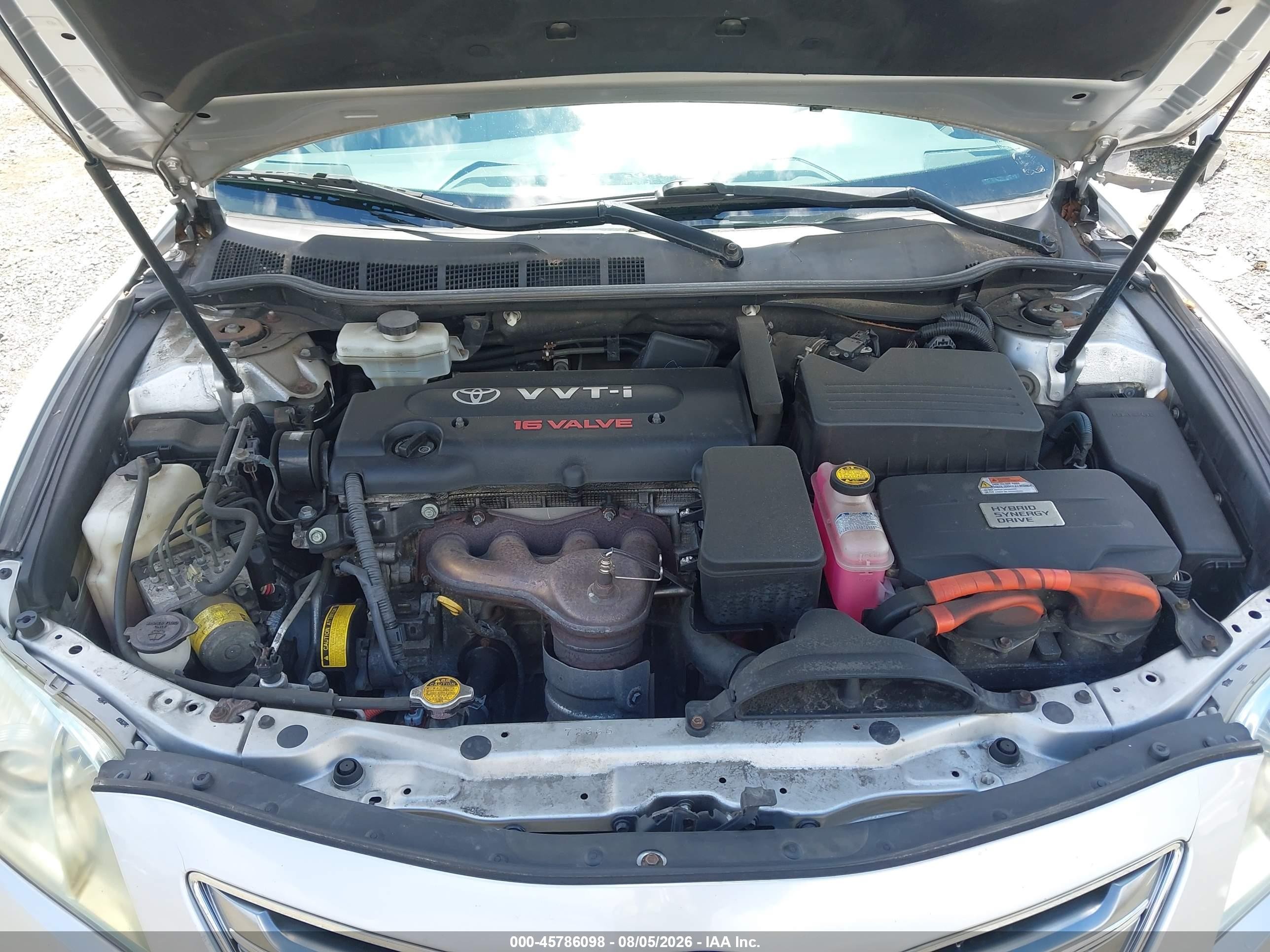 2009 Toyota Camry Hybrid   Silver vin: 4T1BB46K89U092995