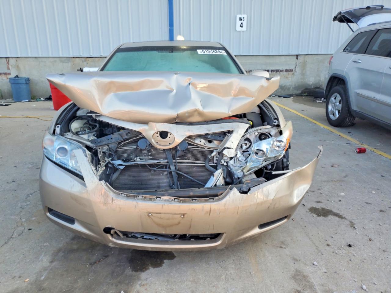 2009 Toyota Camry Hybrid Beige vin: 4T1BB46K89U094505