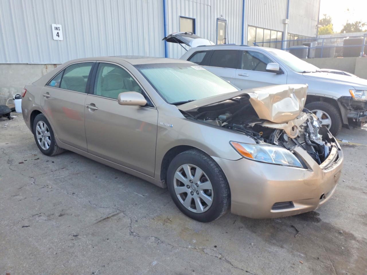 2009 Toyota Camry Hybrid Beige vin: 4T1BB46K89U094505