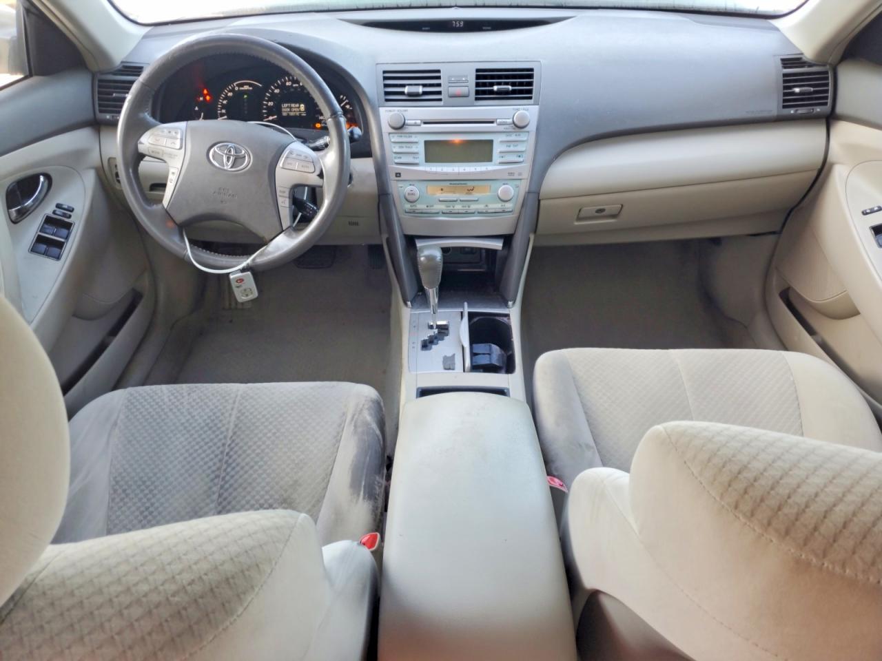 2009 Toyota Camry Hybrid Beige vin: 4T1BB46K89U094505