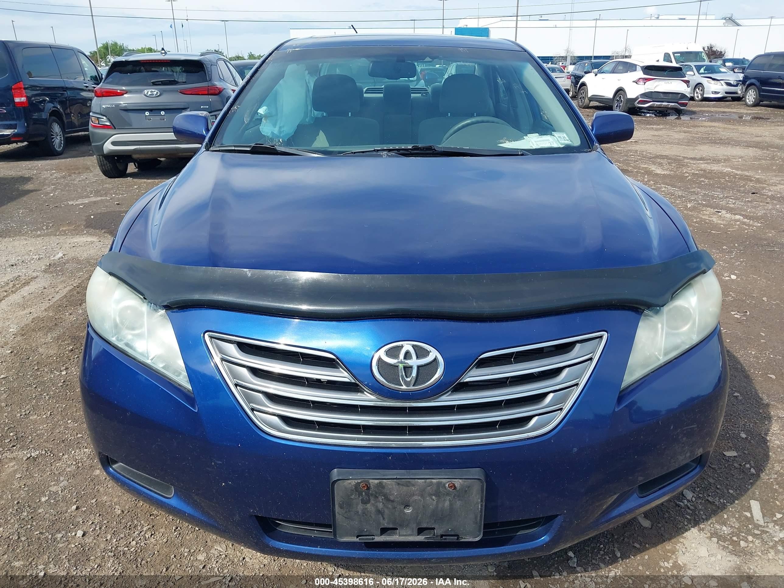 2009 Toyota Camry Hybrid   Blue vin: 4T1BB46K89U097792
