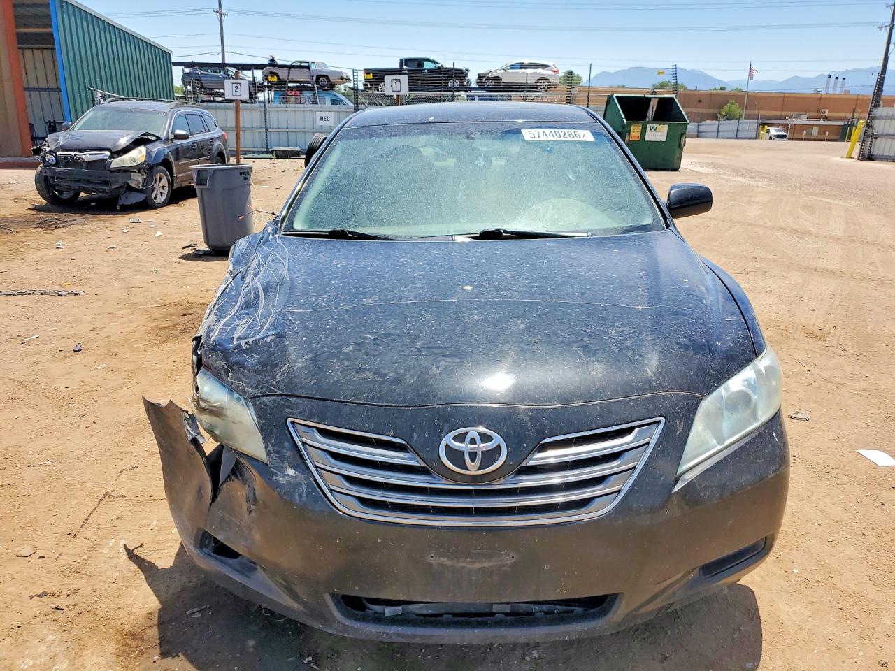 2009 Toyota Camry Hybrid Black vin: 4T1BB46K89U101582