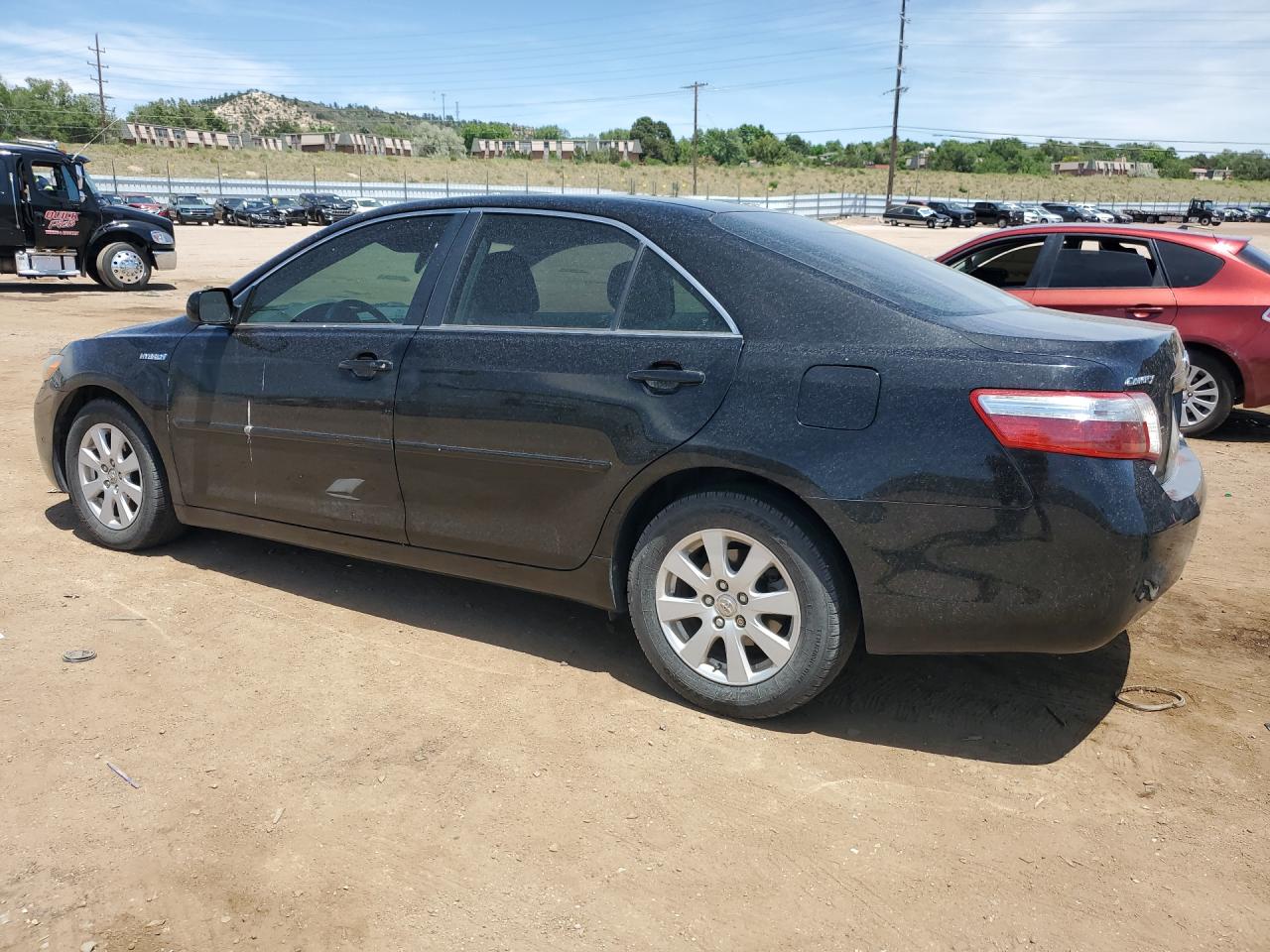 2009 Toyota Camry Hybrid Black vin: 4T1BB46K89U101582