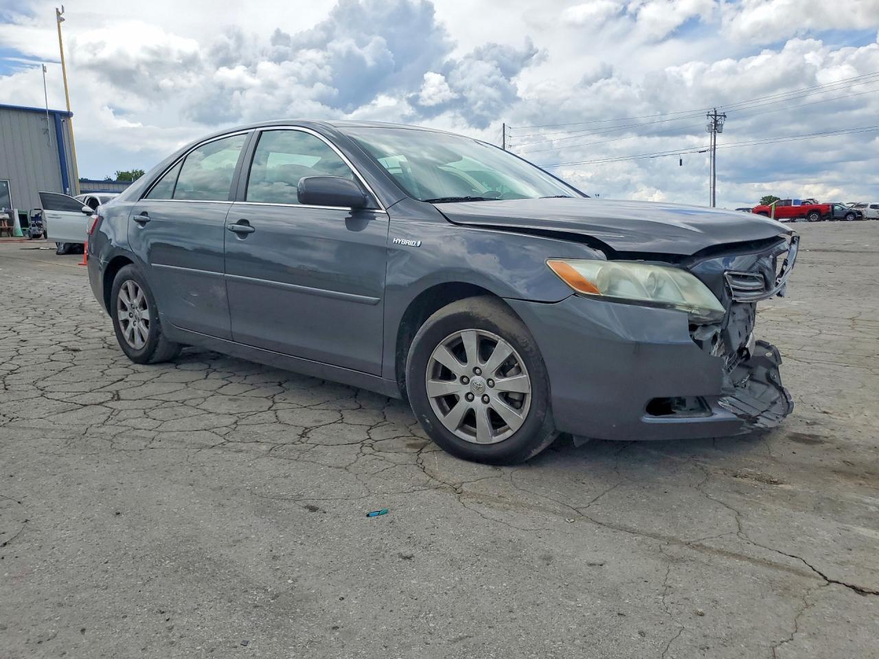 2009 Toyota Camry Hybrid Gray vin: 4T1BB46K89U106376