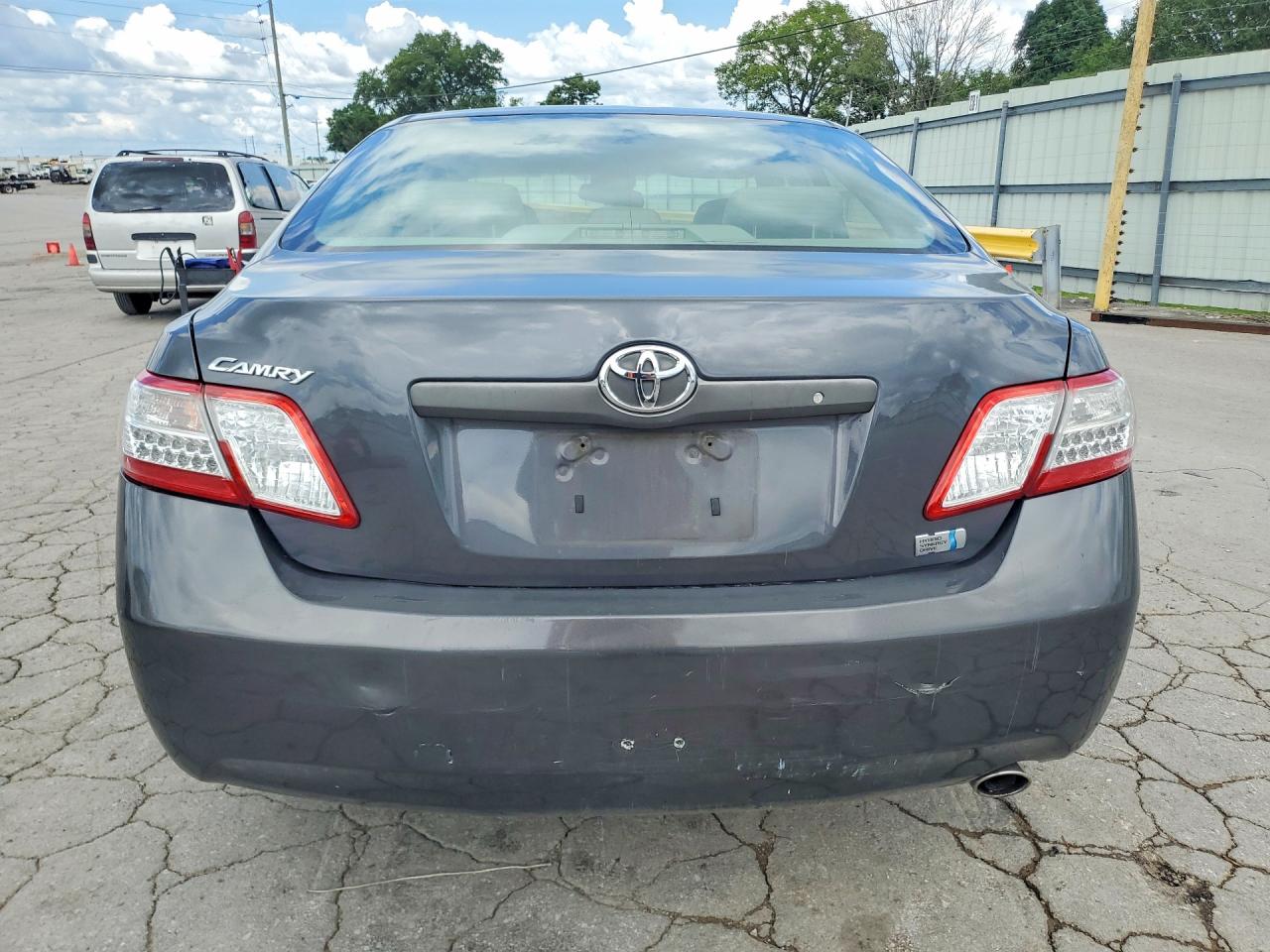 2009 Toyota Camry Hybrid Gray vin: 4T1BB46K89U106376