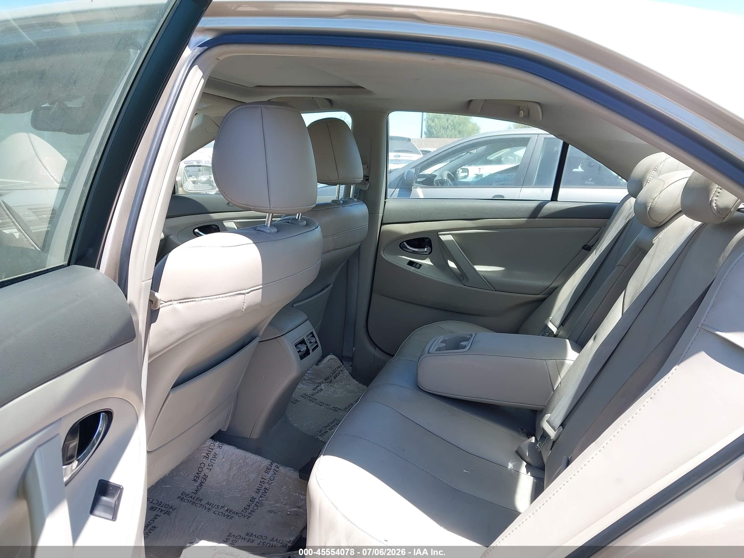 2009 Toyota Camry Hybrid   Бежевый vin: 4T1BB46K89U107818