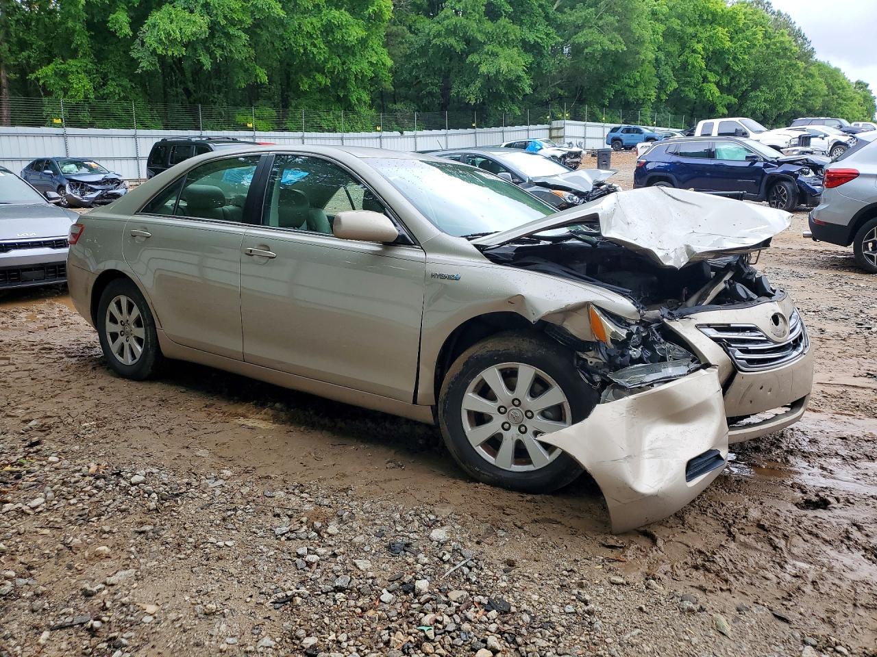 2007 Toyota Camry Hybrid Gold vin: 4T1BB46K97U026288