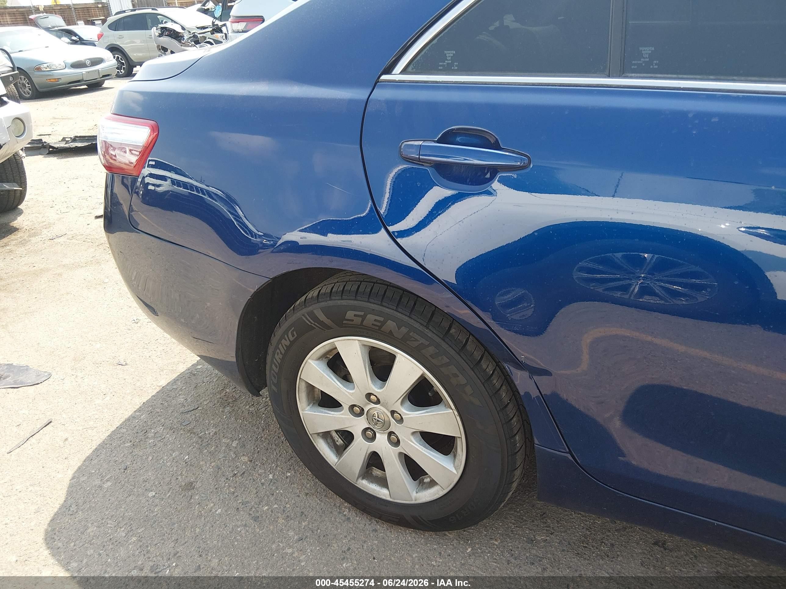 2007 Toyota Camry Hybrid   Blue vin: 4T1BB46K97U027568