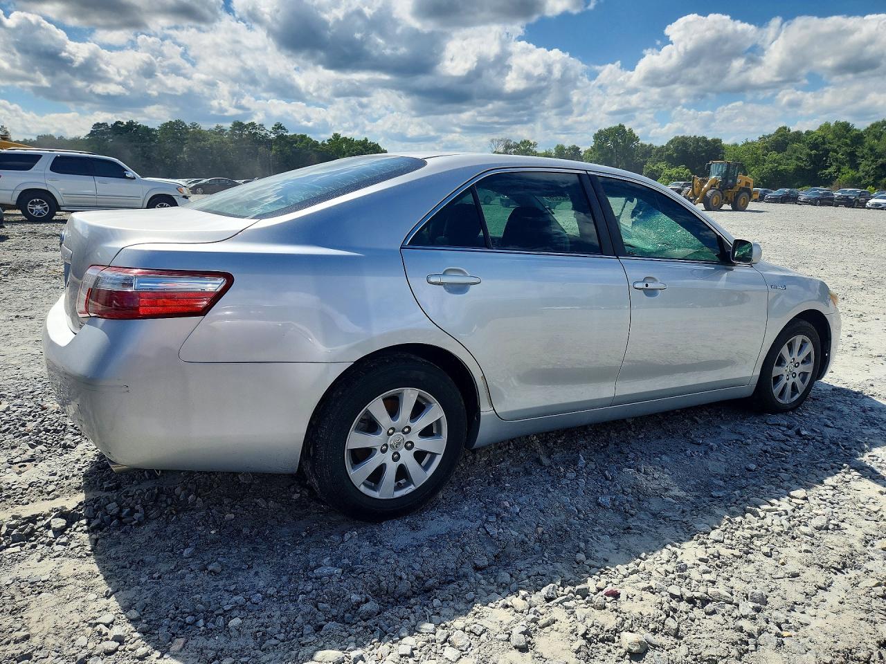 2007 Toyota Camry Hybrid Silver vin: 4T1BB46K97U028249