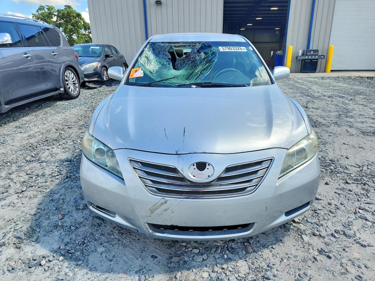 2007 Toyota Camry Hybrid Silver vin: 4T1BB46K97U028249
