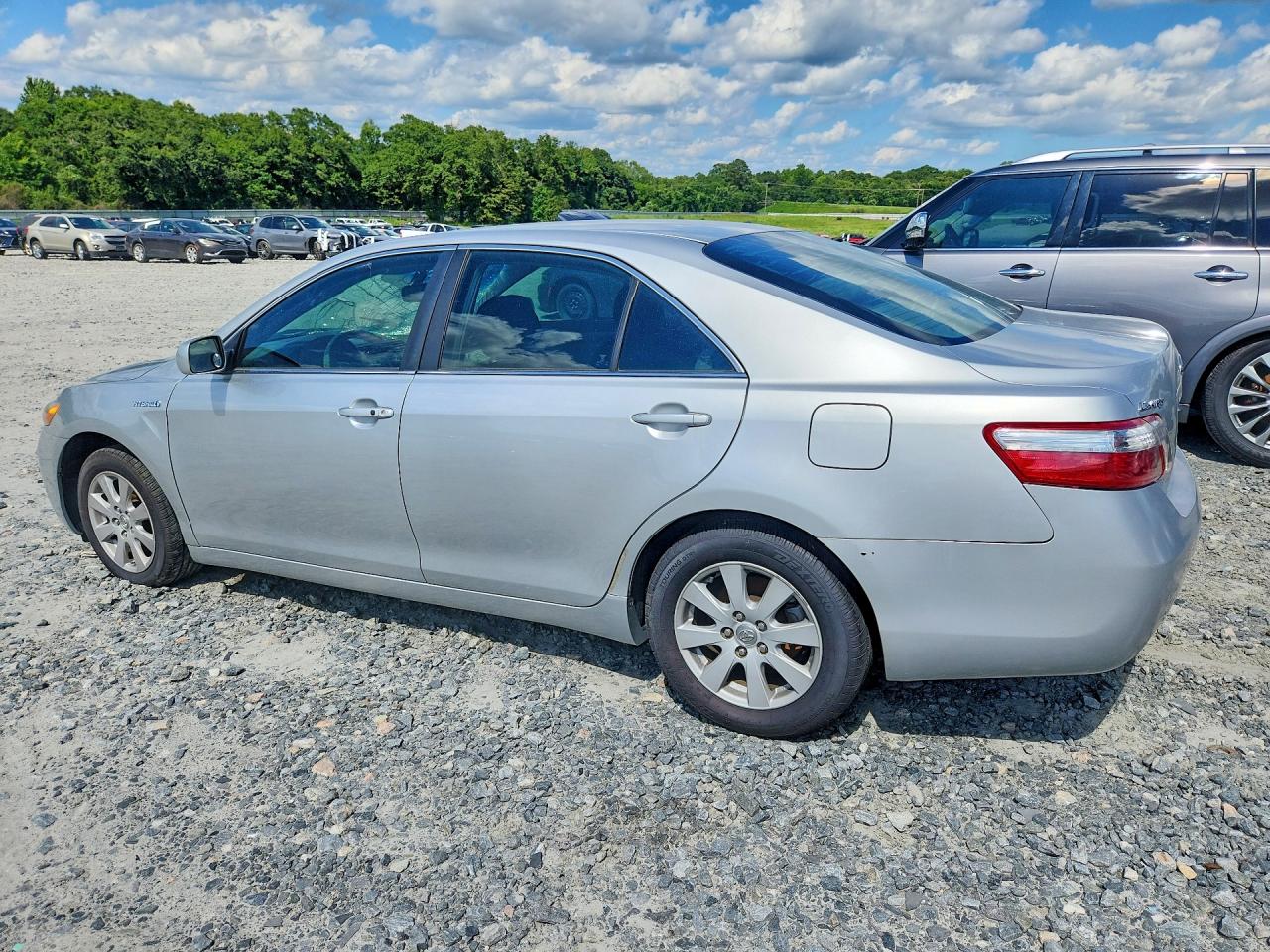 2007 Toyota Camry Hybrid Silver vin: 4T1BB46K97U028249