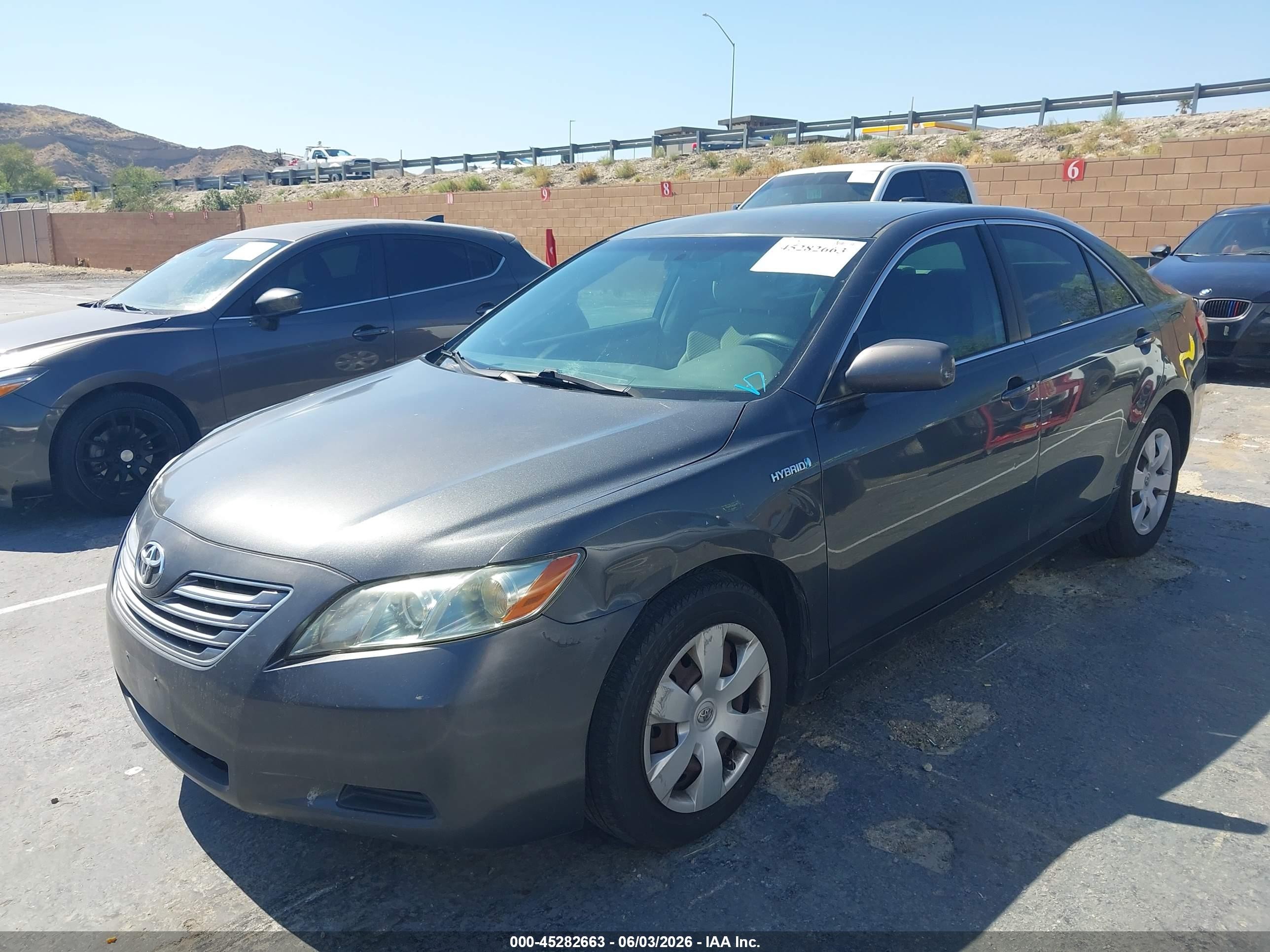 2008 Toyota Camry Hybrid   Серый vin: 4T1BB46K98U033078