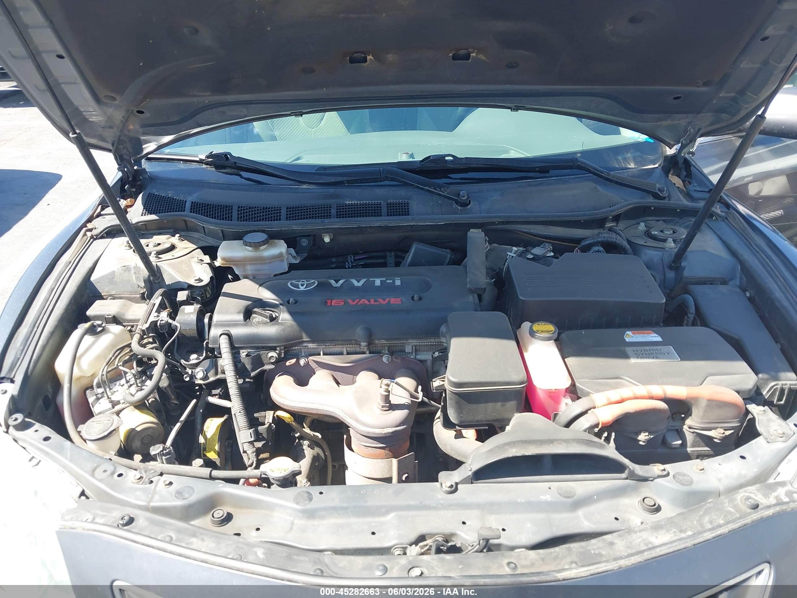 2008 Toyota Camry Hybrid   Серый vin: 4T1BB46K98U033078