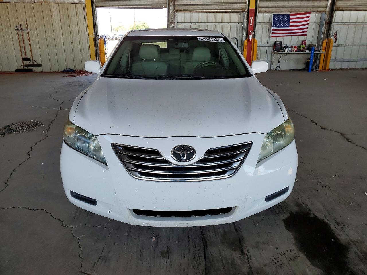 2008 Toyota Camry Hybrid White vin: 4T1BB46K98U035350