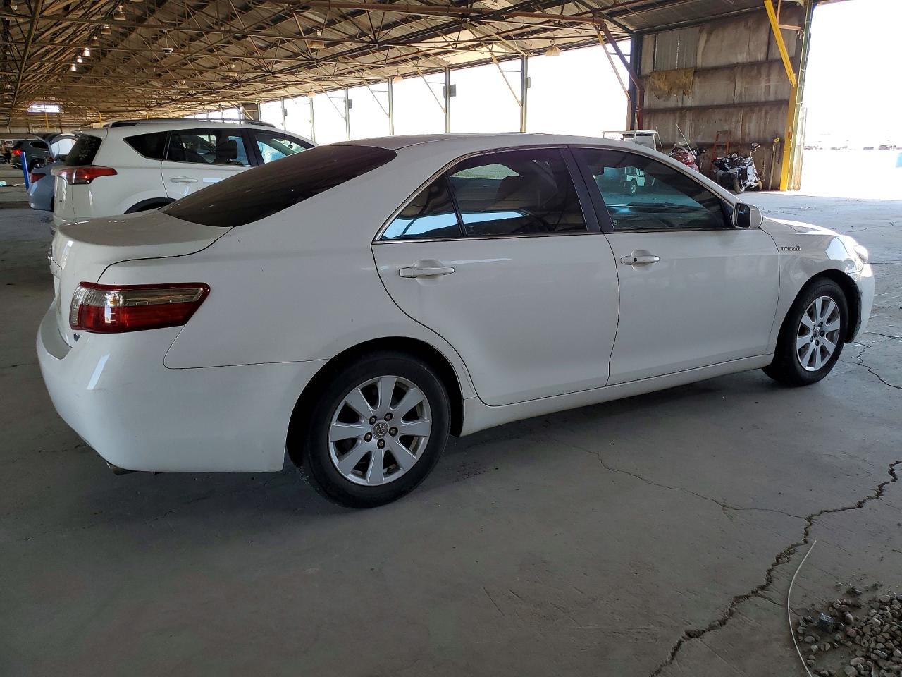 2008 Toyota Camry Hybrid White vin: 4T1BB46K98U035350
