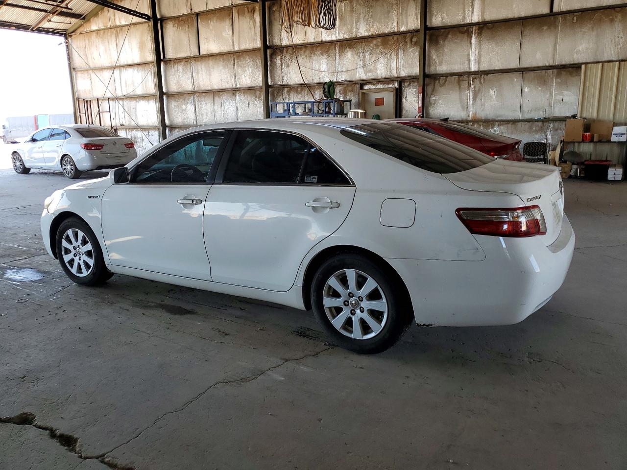 2008 Toyota Camry Hybrid White vin: 4T1BB46K98U035350