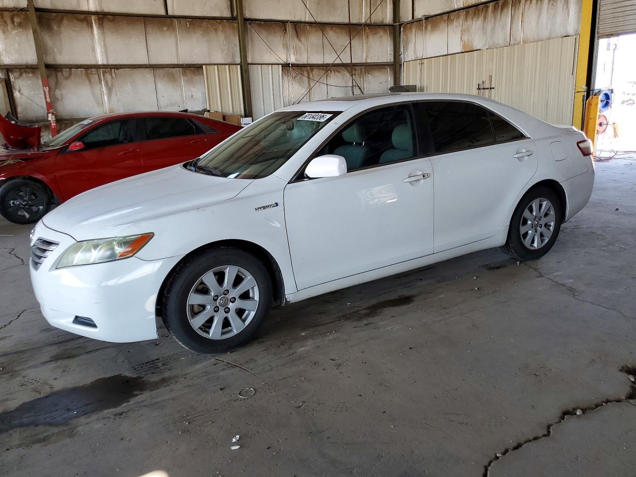2008 Toyota Camry Hybrid White vin: 4T1BB46K98U035350