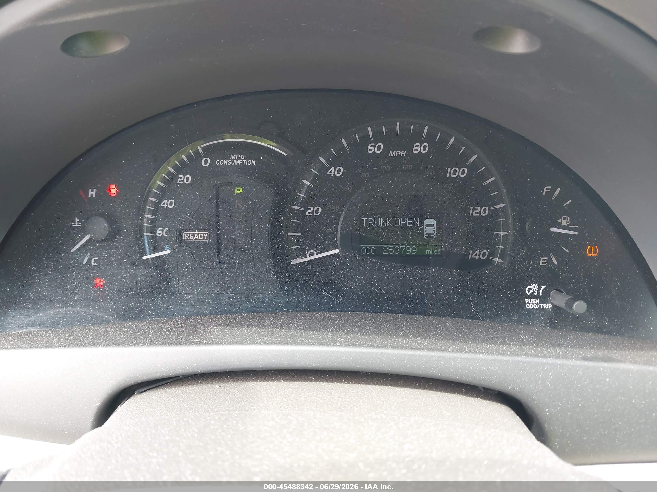 2008 Toyota Camry Hybrid   Black vin: 4T1BB46K98U047451