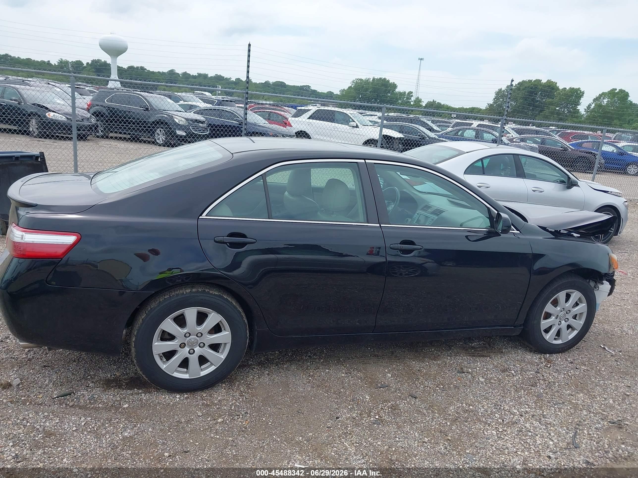 2008 Toyota Camry Hybrid   Black vin: 4T1BB46K98U047451