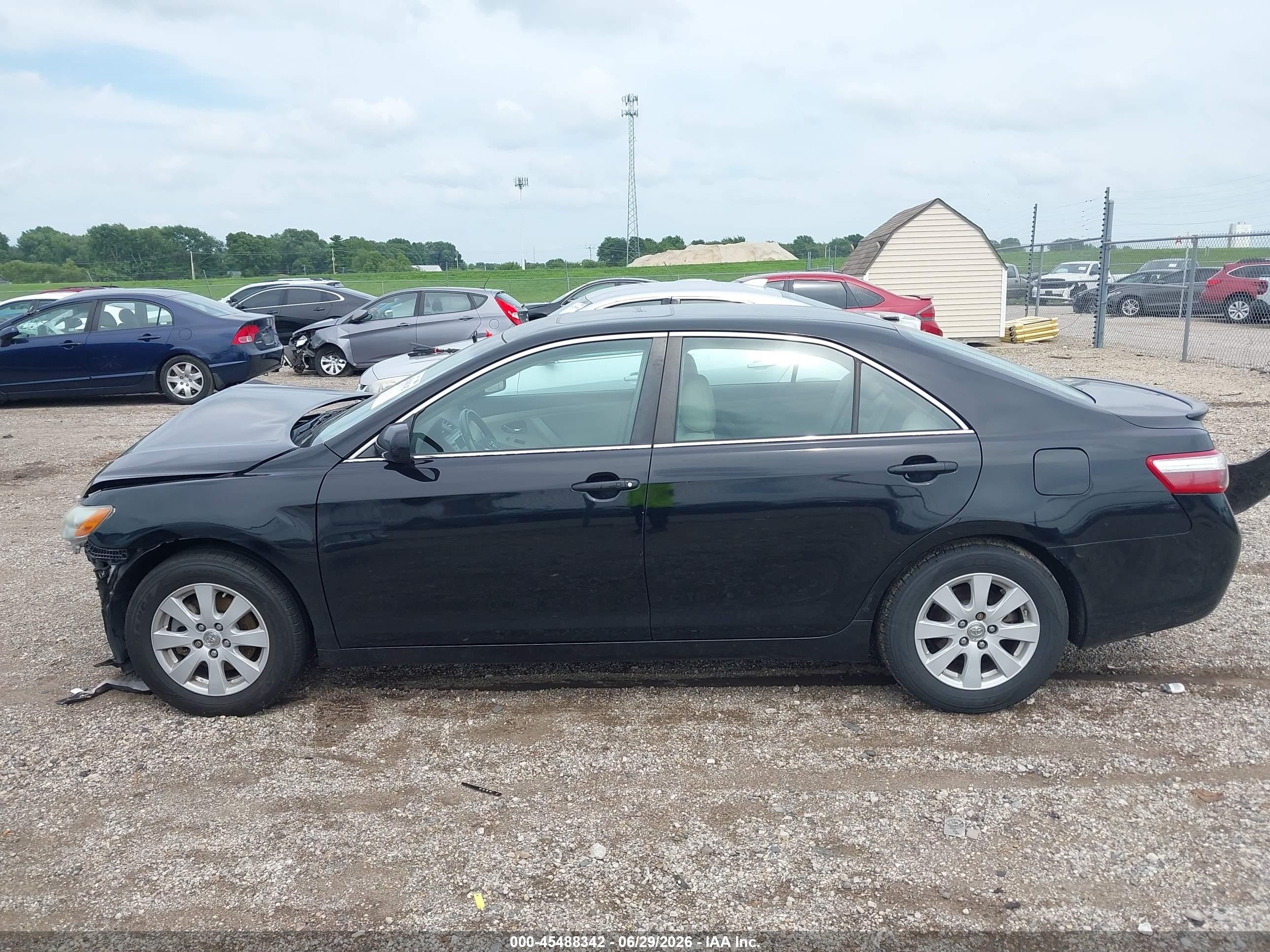 2008 Toyota Camry Hybrid   Black vin: 4T1BB46K98U047451