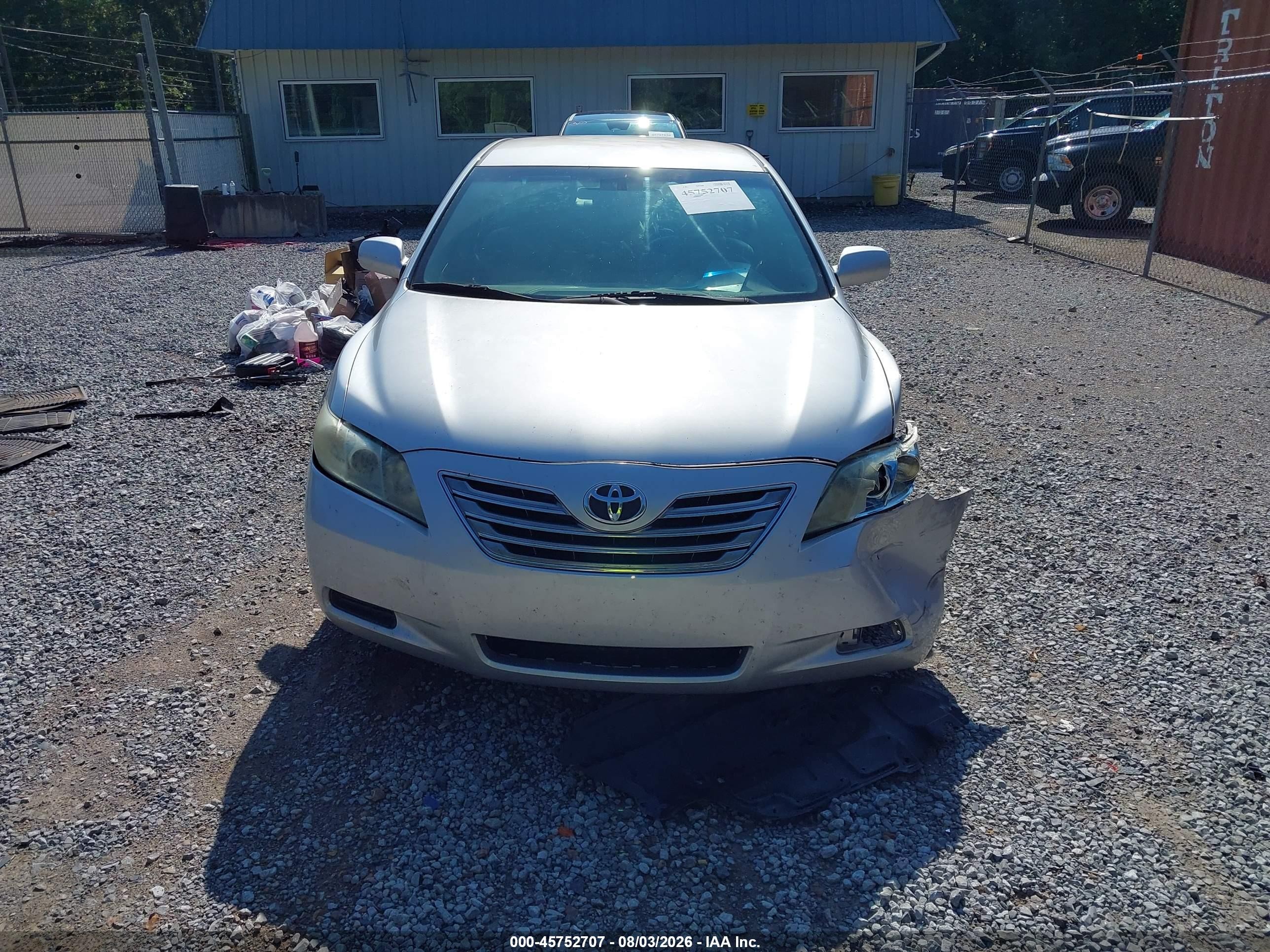 2008 Toyota Camry Hybrid   Серебряный vin: 4T1BB46K98U048602