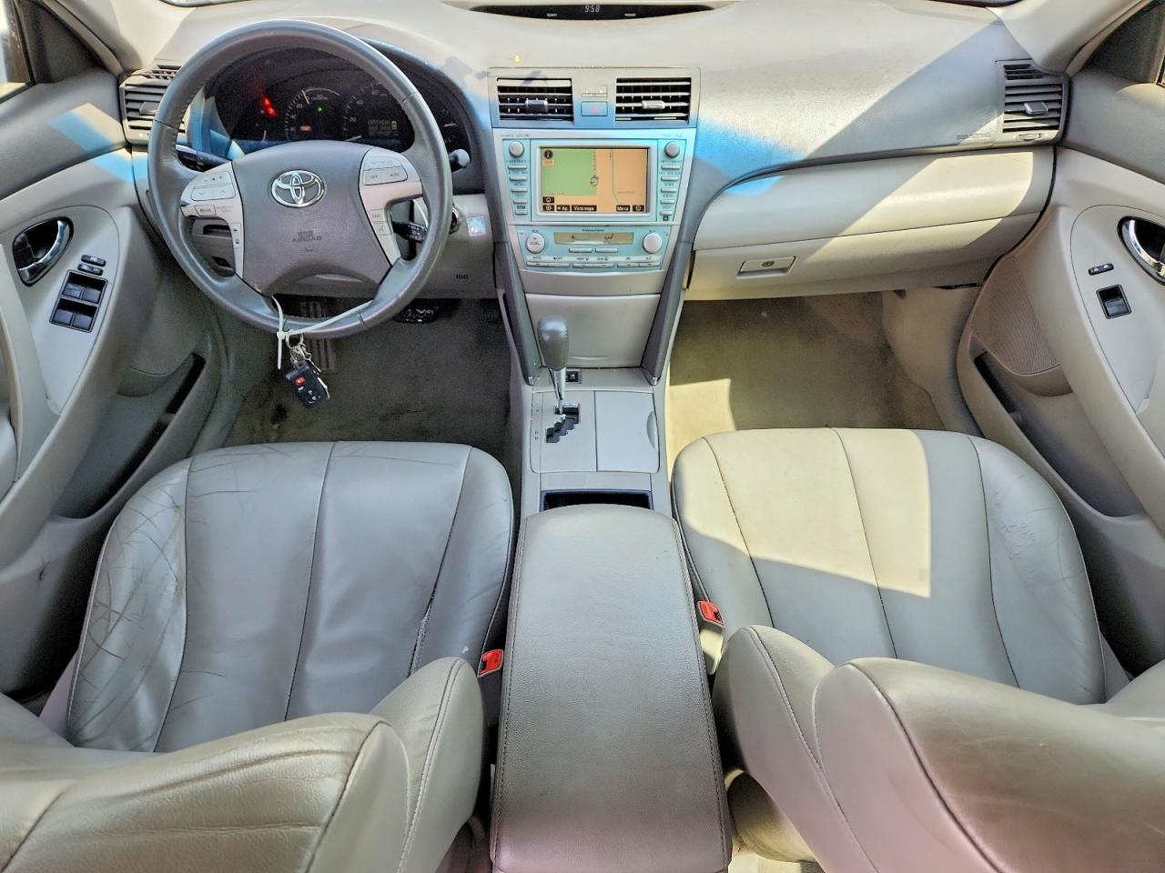 2008 Toyota Camry Hybrid White vin: 4T1BB46K98U058711