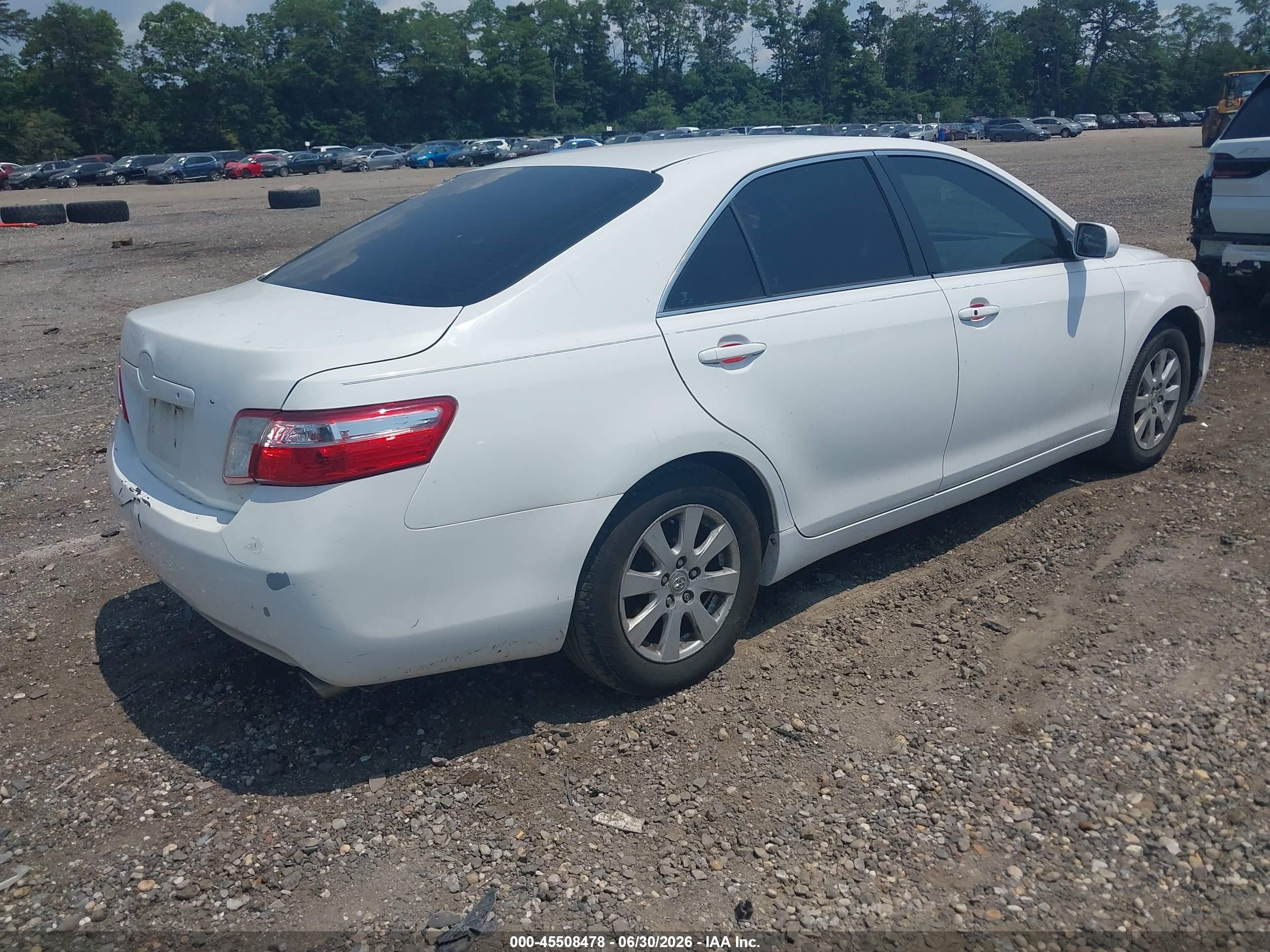 2008 Toyota Camry Hybrid Белый vin: 4T1BB46K98U060250