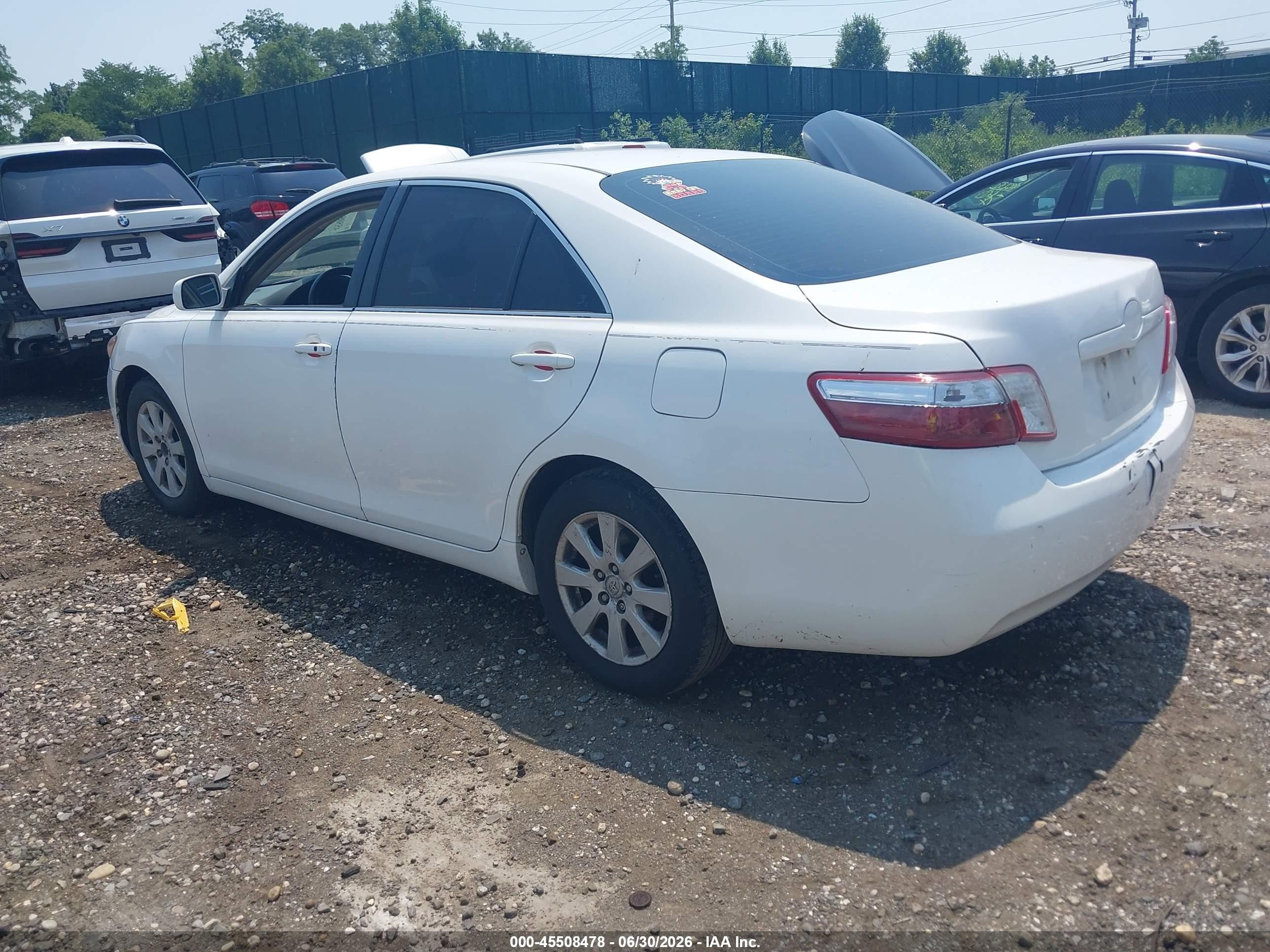 2008 Toyota Camry Hybrid Белый vin: 4T1BB46K98U060250