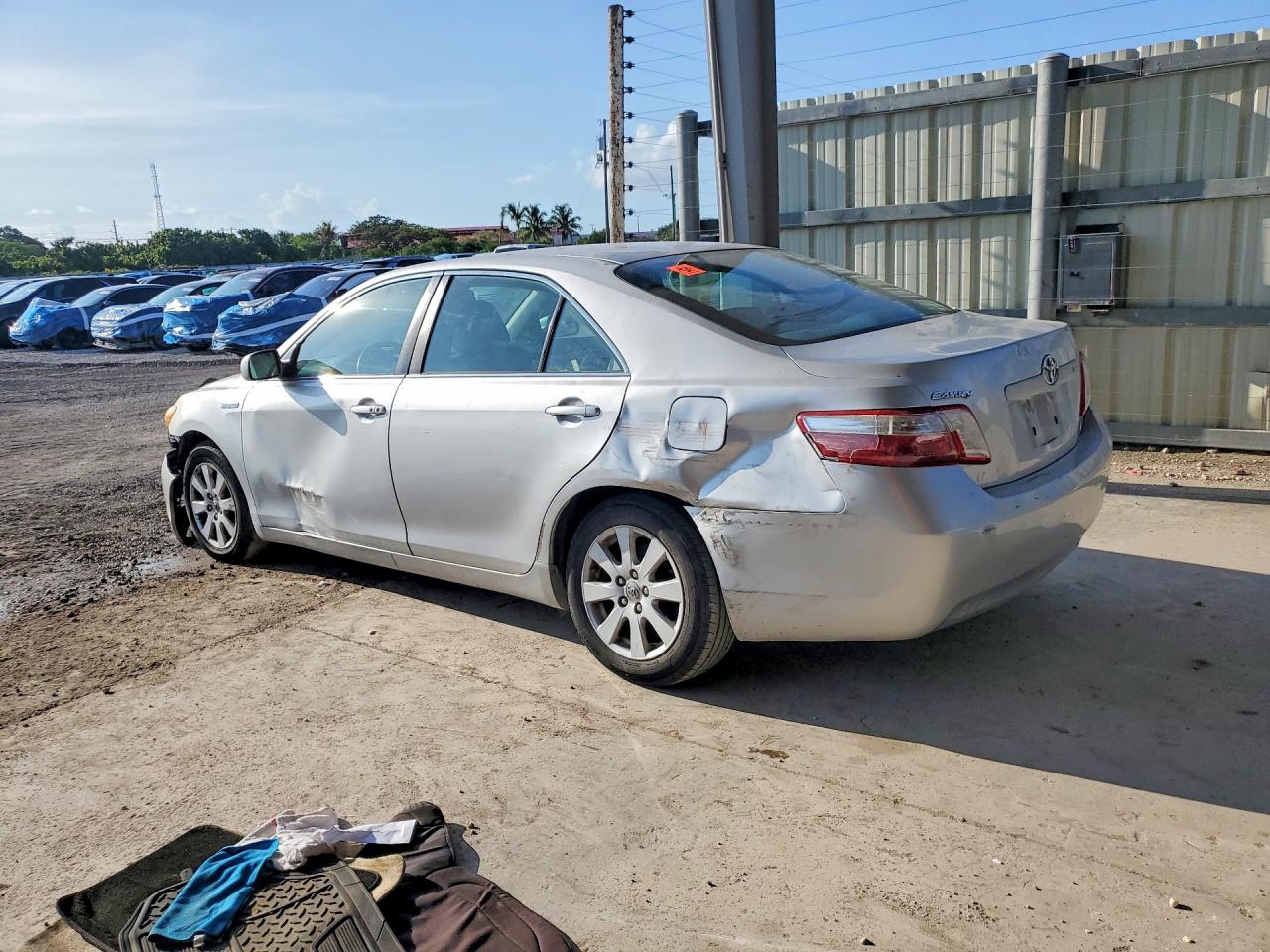 2008 Toyota Camry Hybrid Silver vin: 4T1BB46K98U060605