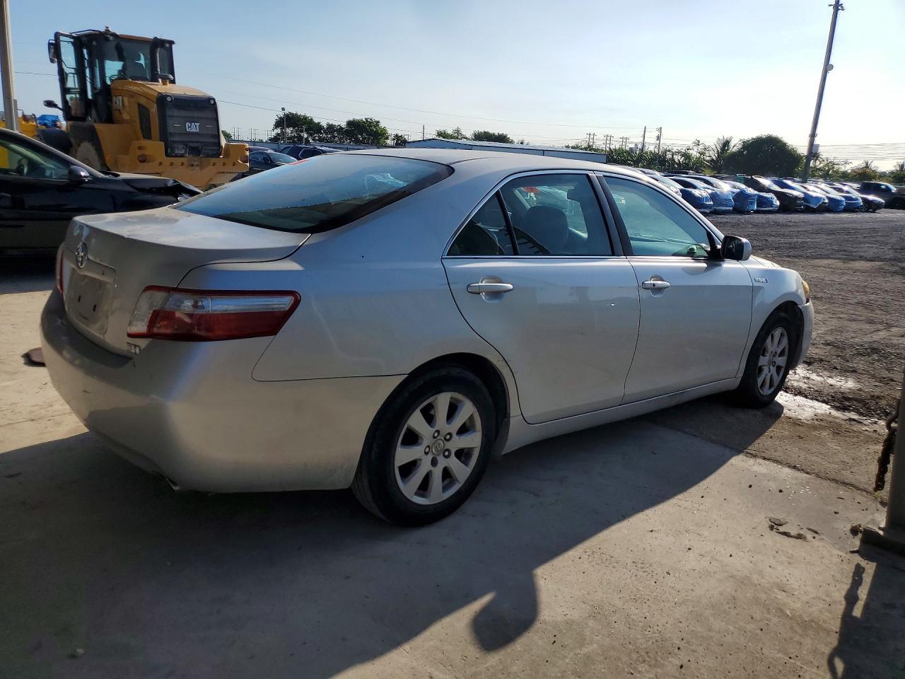 2008 Toyota Camry Hybrid Silver vin: 4T1BB46K98U060605