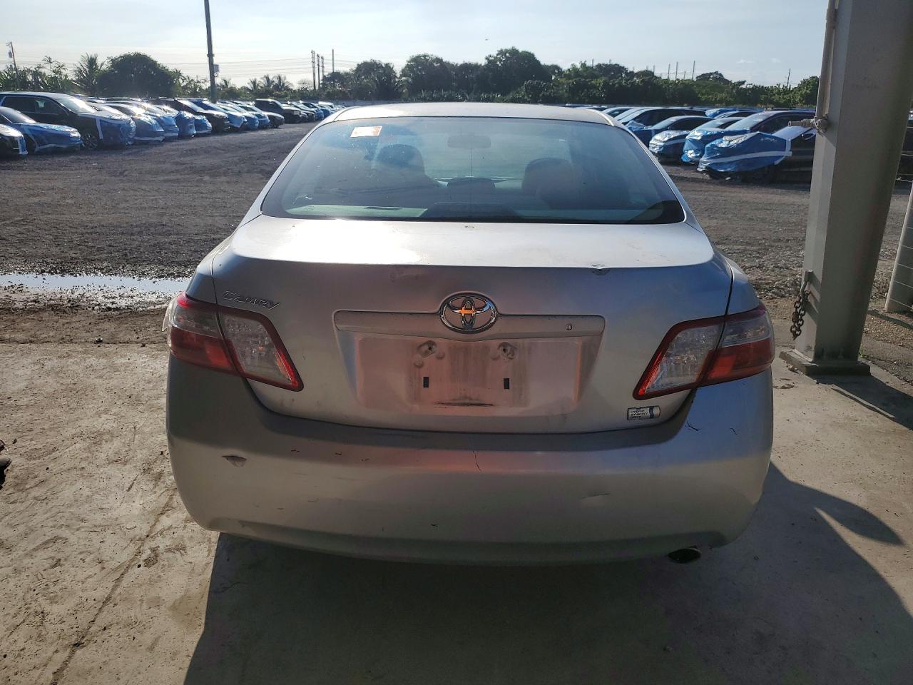 2008 Toyota Camry Hybrid Silver vin: 4T1BB46K98U060605