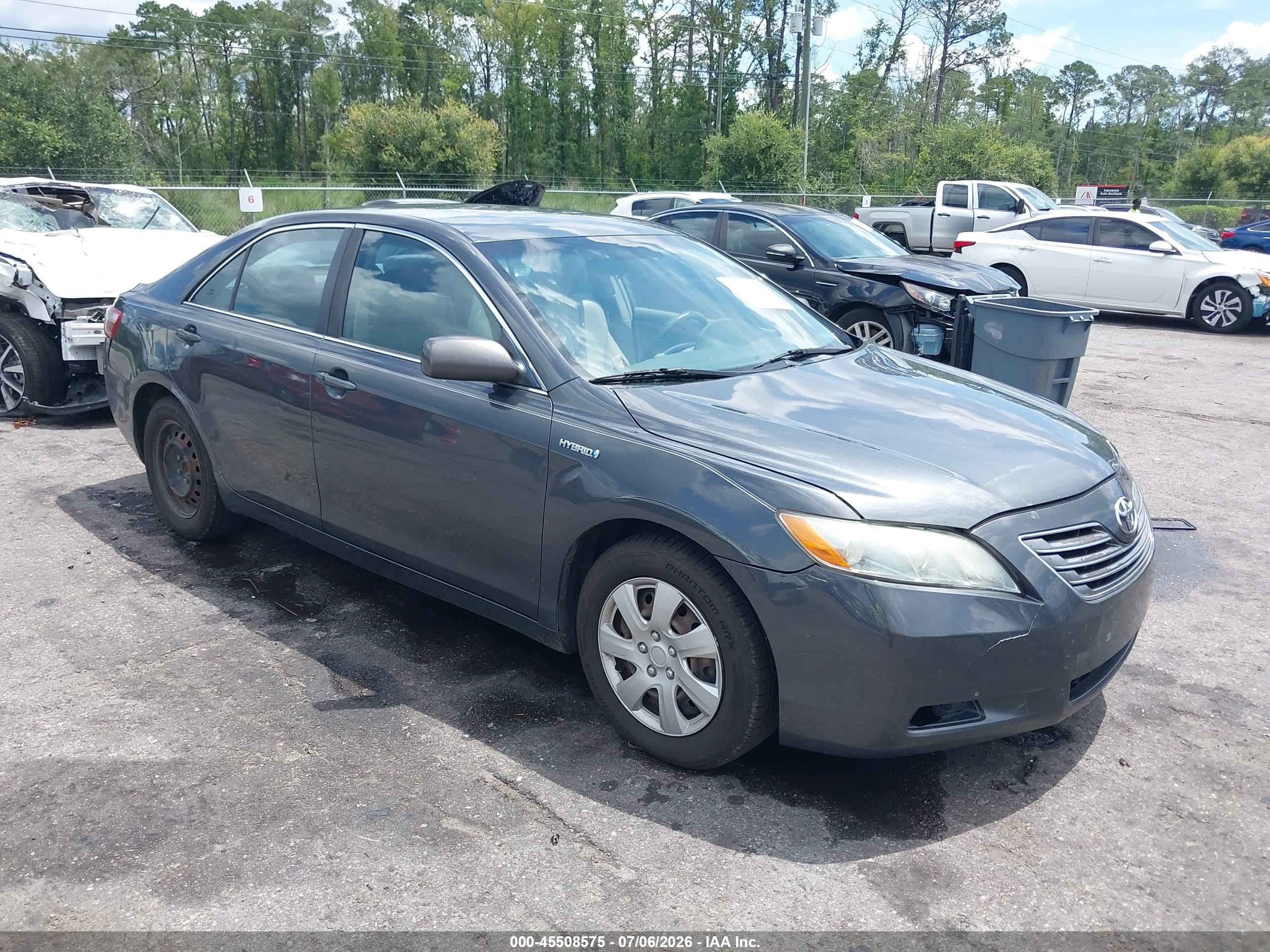 2009 Toyota Camry Hybrid   Gray vin: 4T1BB46K99U067488
