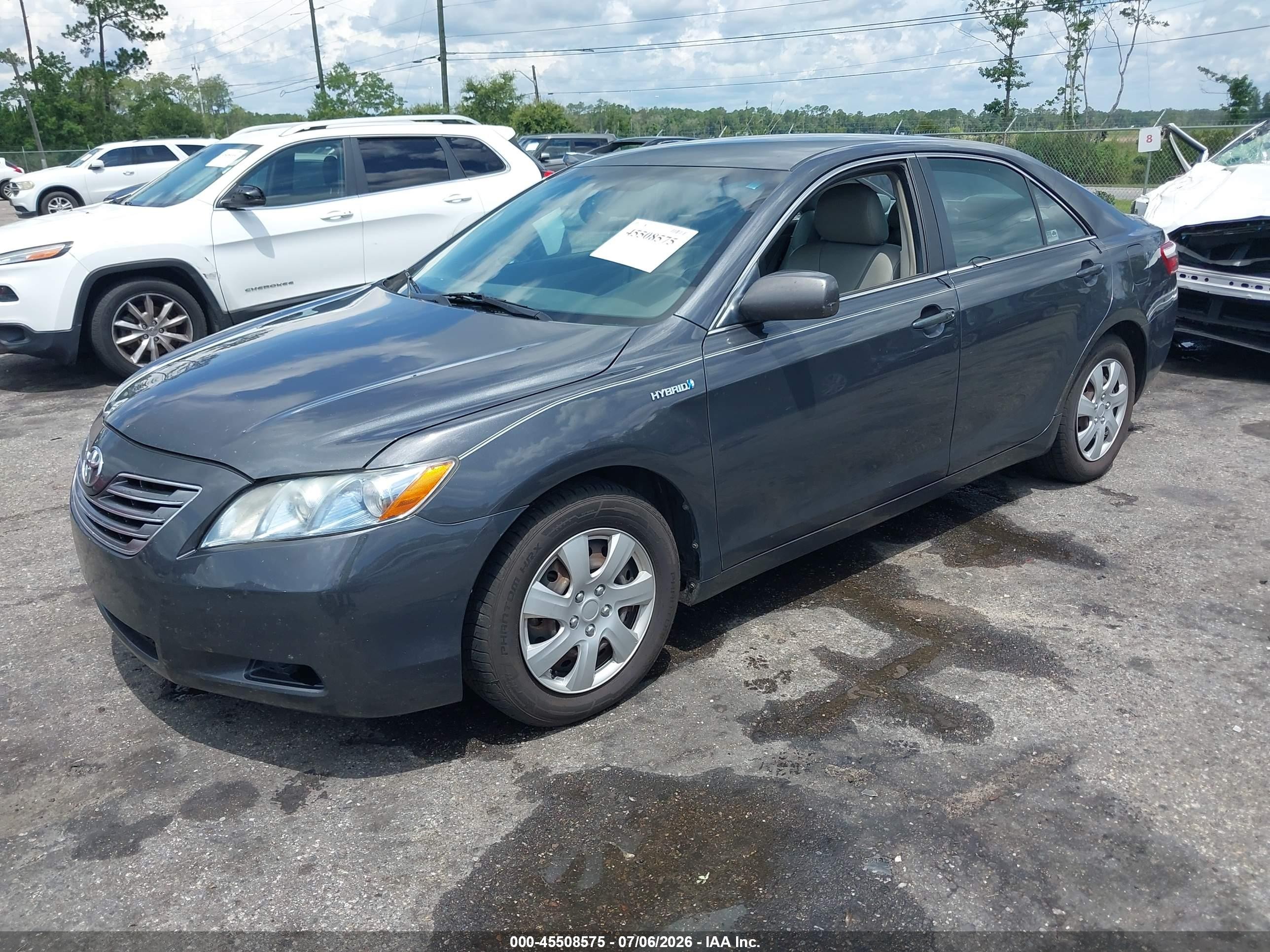 2009 Toyota Camry Hybrid   Gray vin: 4T1BB46K99U067488