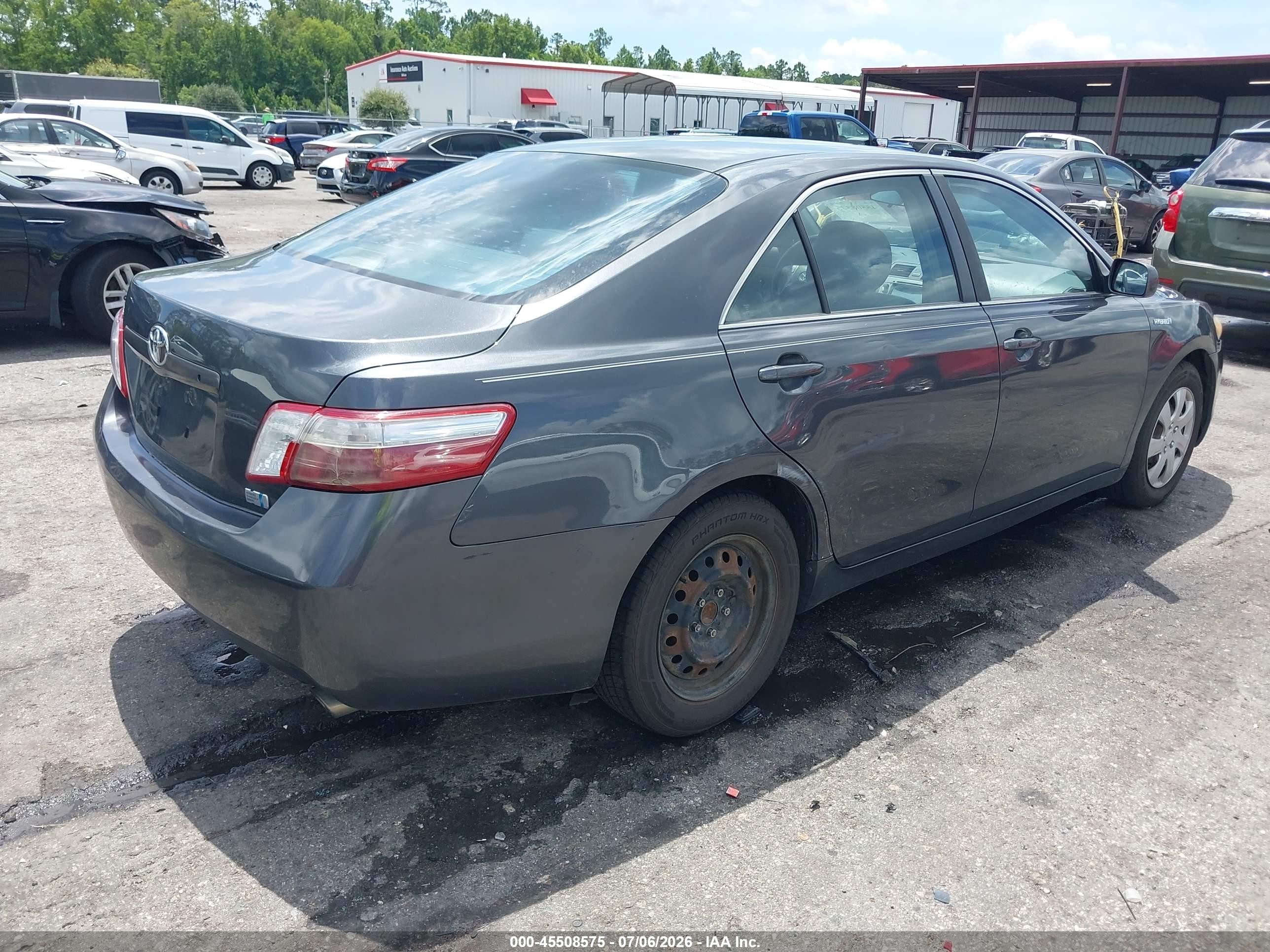 2009 Toyota Camry Hybrid   Gray vin: 4T1BB46K99U067488