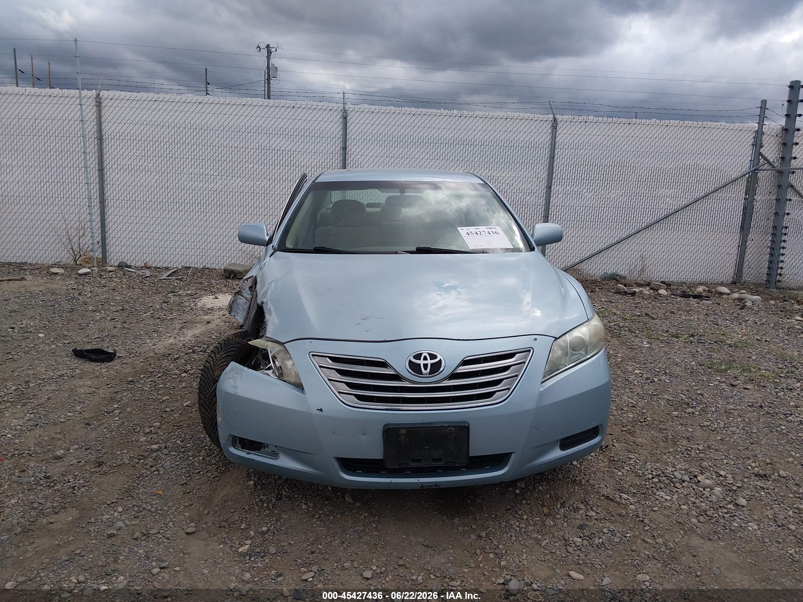 2009 Toyota Camry Hybrid   White vin: 4T1BB46K99U089751