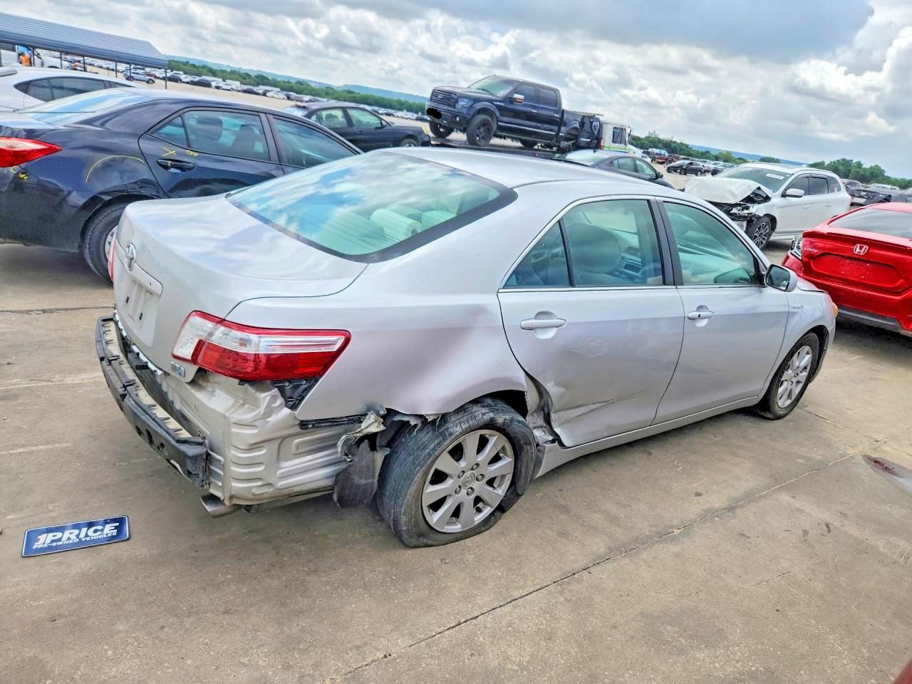 2009 Toyota Camry Hybrid Silver vin: 4T1BB46K99U100053
