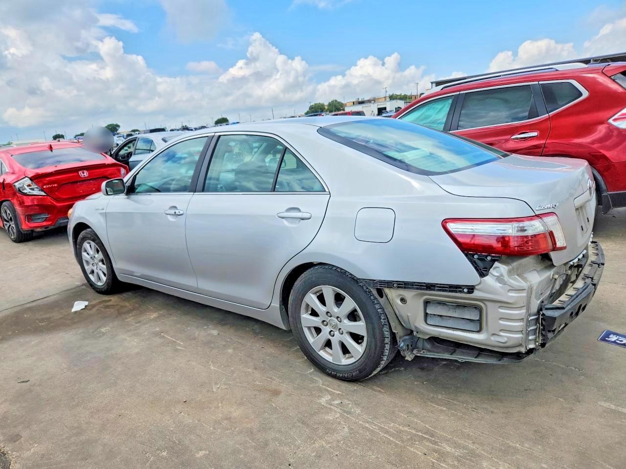 2009 Toyota Camry Hybrid Silver vin: 4T1BB46K99U100053