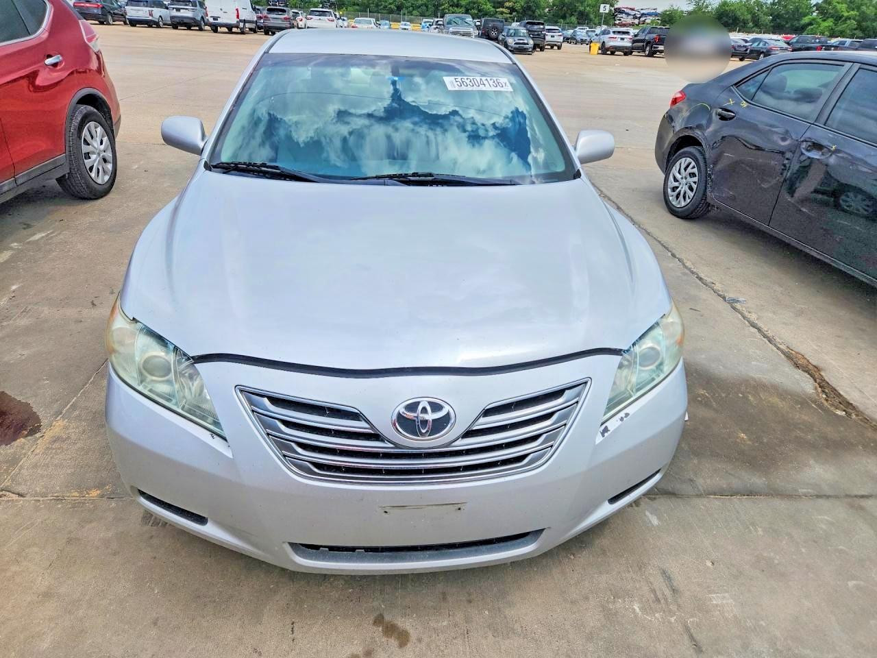 2009 Toyota Camry Hybrid Silver vin: 4T1BB46K99U100053
