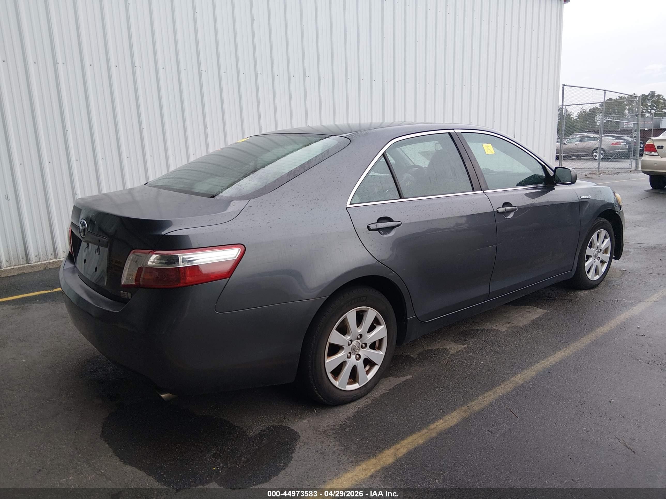2009 Toyota Camry Hybrid   Серый vin: 4T1BB46K99U100974