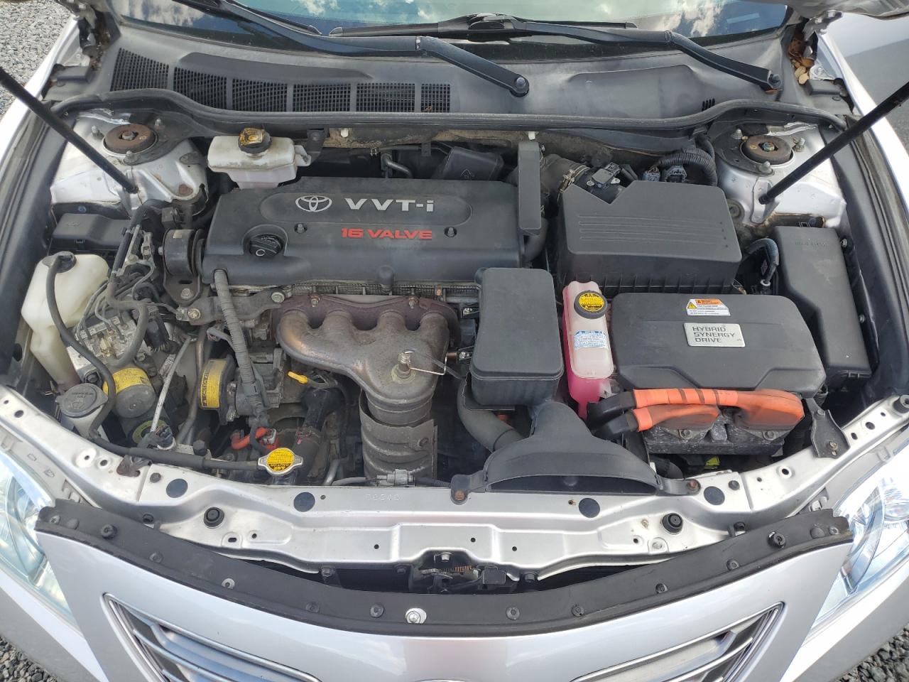 2009 Toyota Camry Hybrid Silver vin: 4T1BB46K99U101073