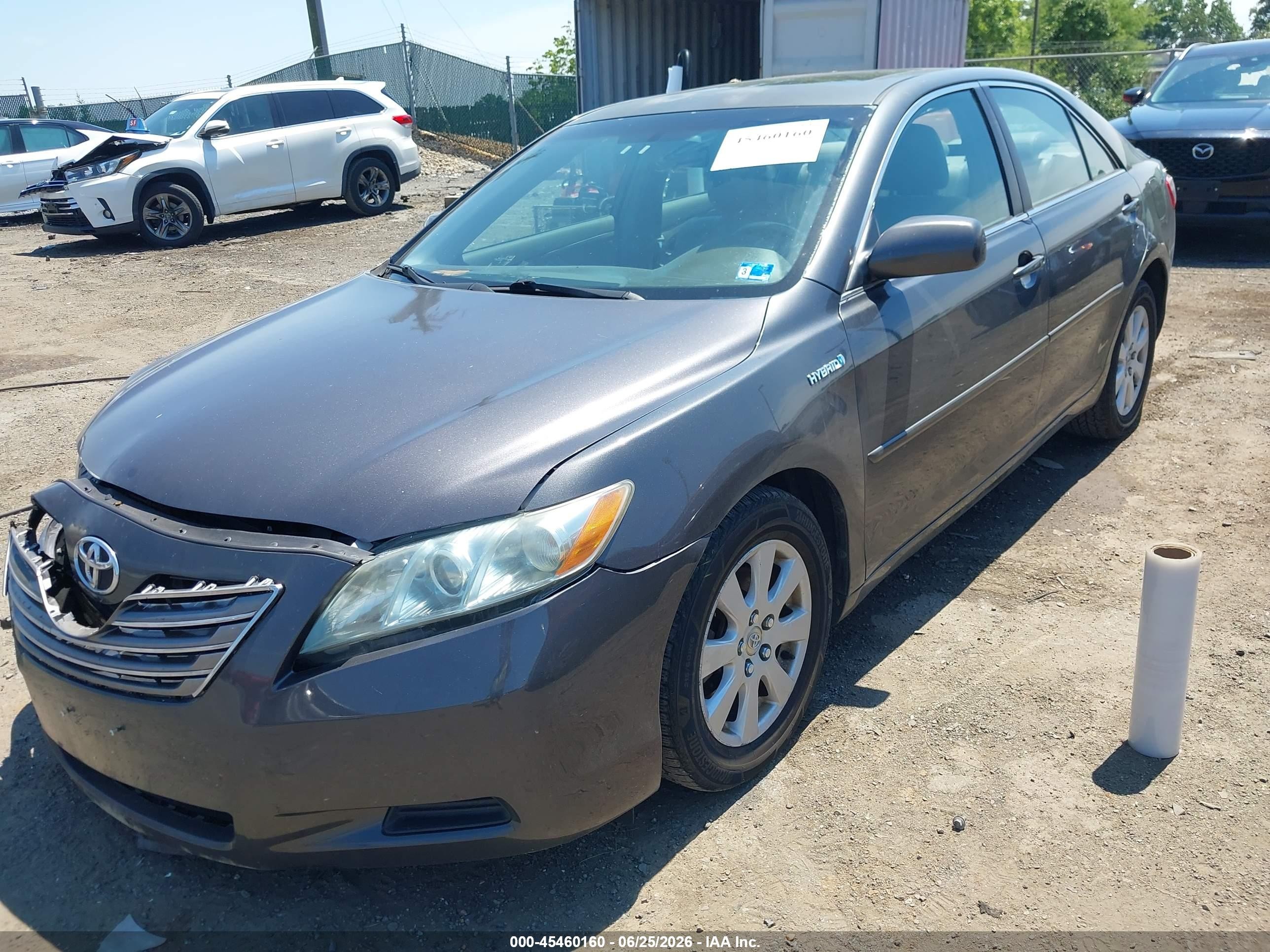2009 Toyota Camry Hybrid   Gray vin: 4T1BB46K99U103633
