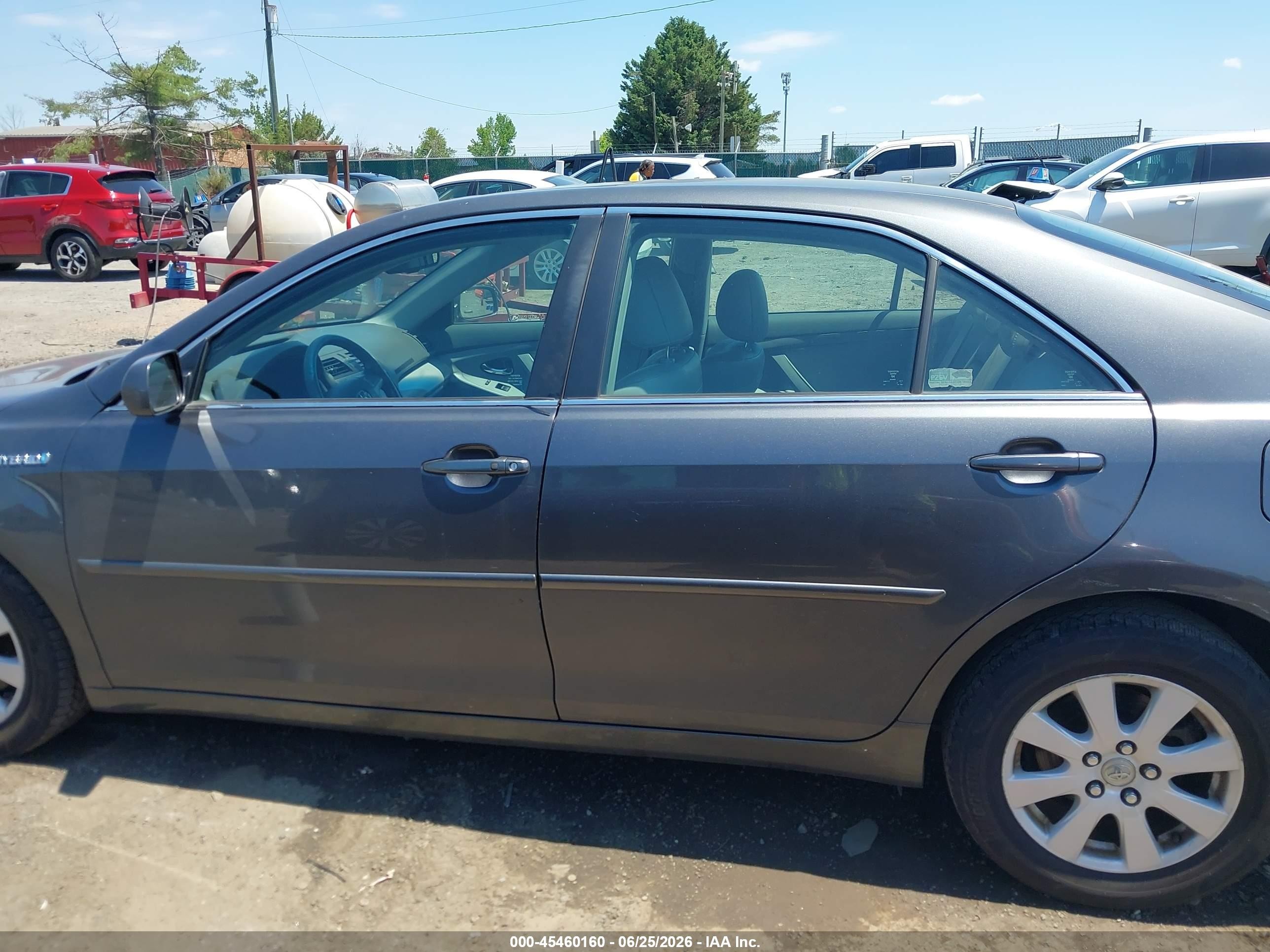 2009 Toyota Camry Hybrid   Gray vin: 4T1BB46K99U103633