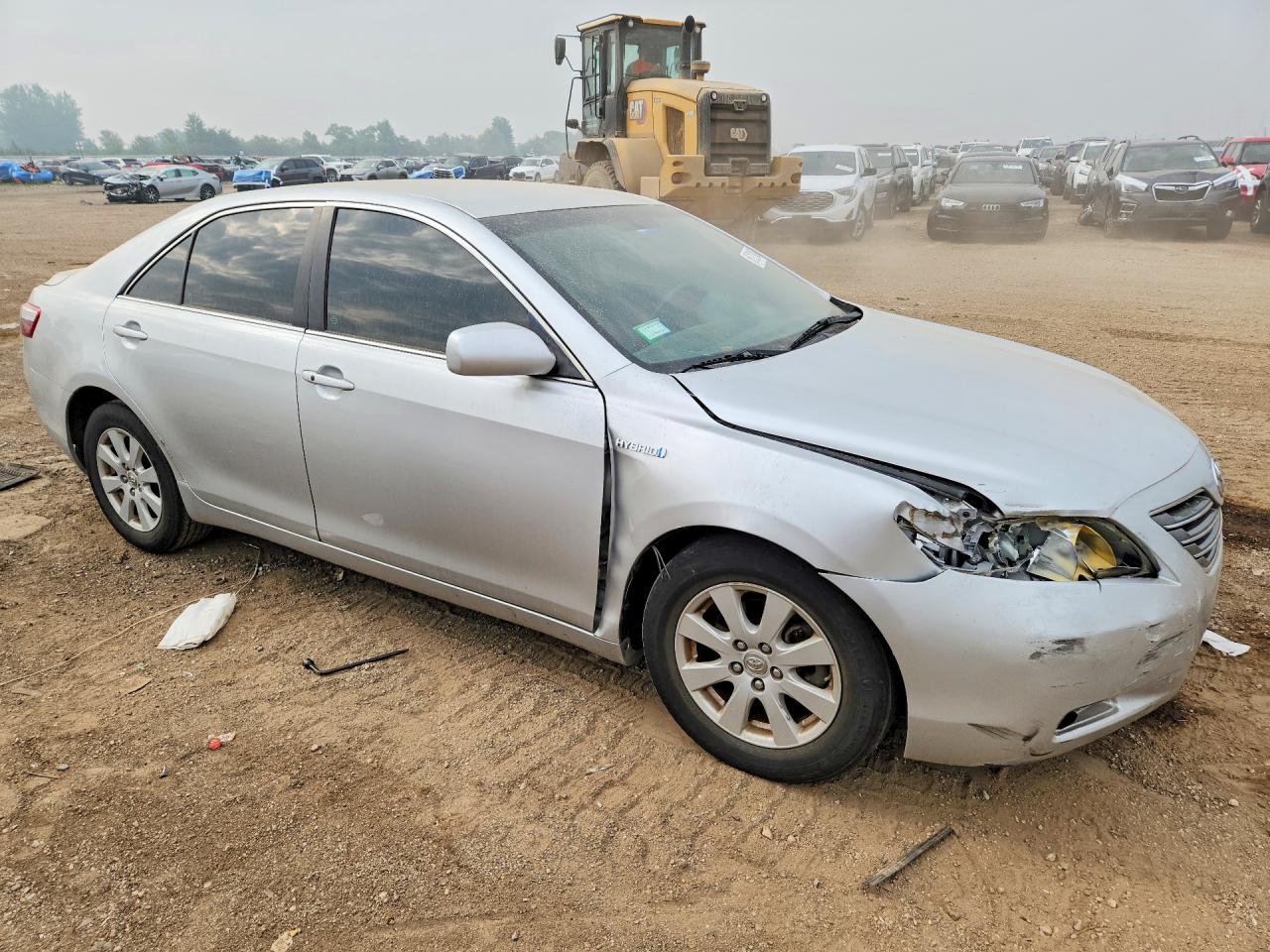 2009 Toyota Camry Hybrid Silver vin: 4T1BB46K99U106581