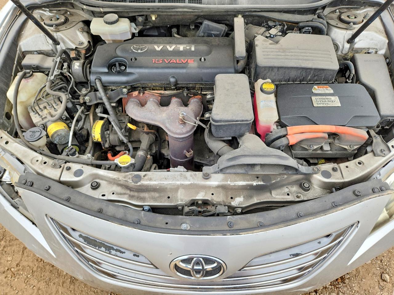 2009 Toyota Camry Hybrid Silver vin: 4T1BB46K99U106581