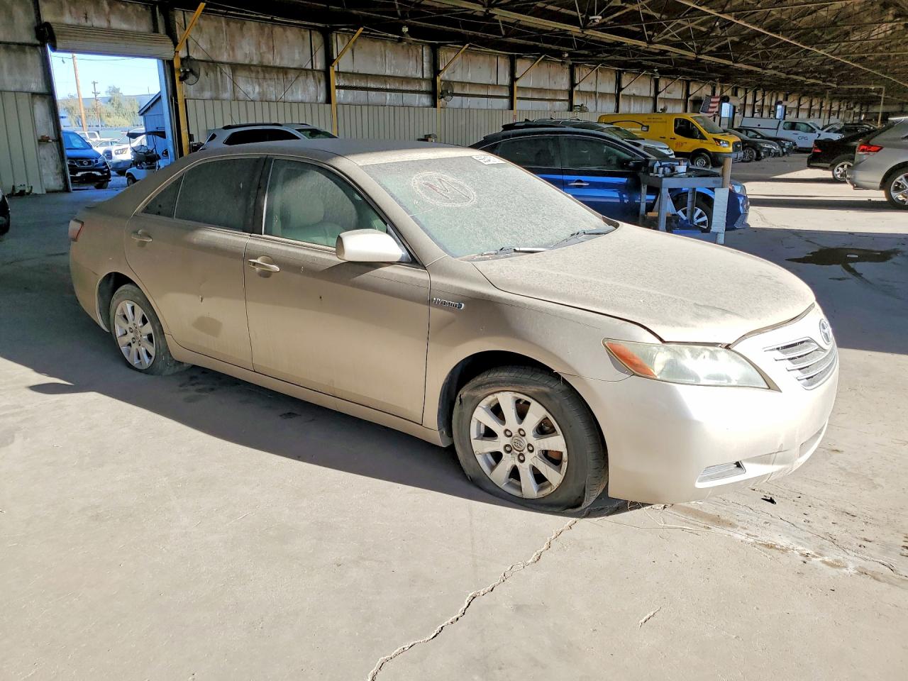 2007 Toyota Camry Hybrid Gold vin: 4T1BB46KX7U005904