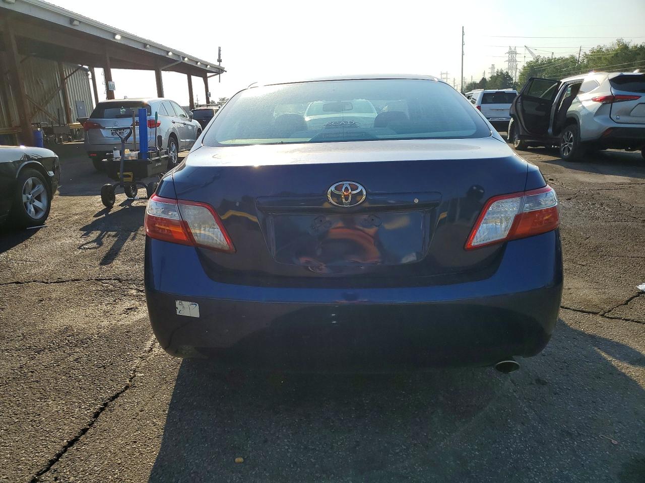 2007 Toyota Camry Hybrid Blue vin: 4T1BB46KX7U008348
