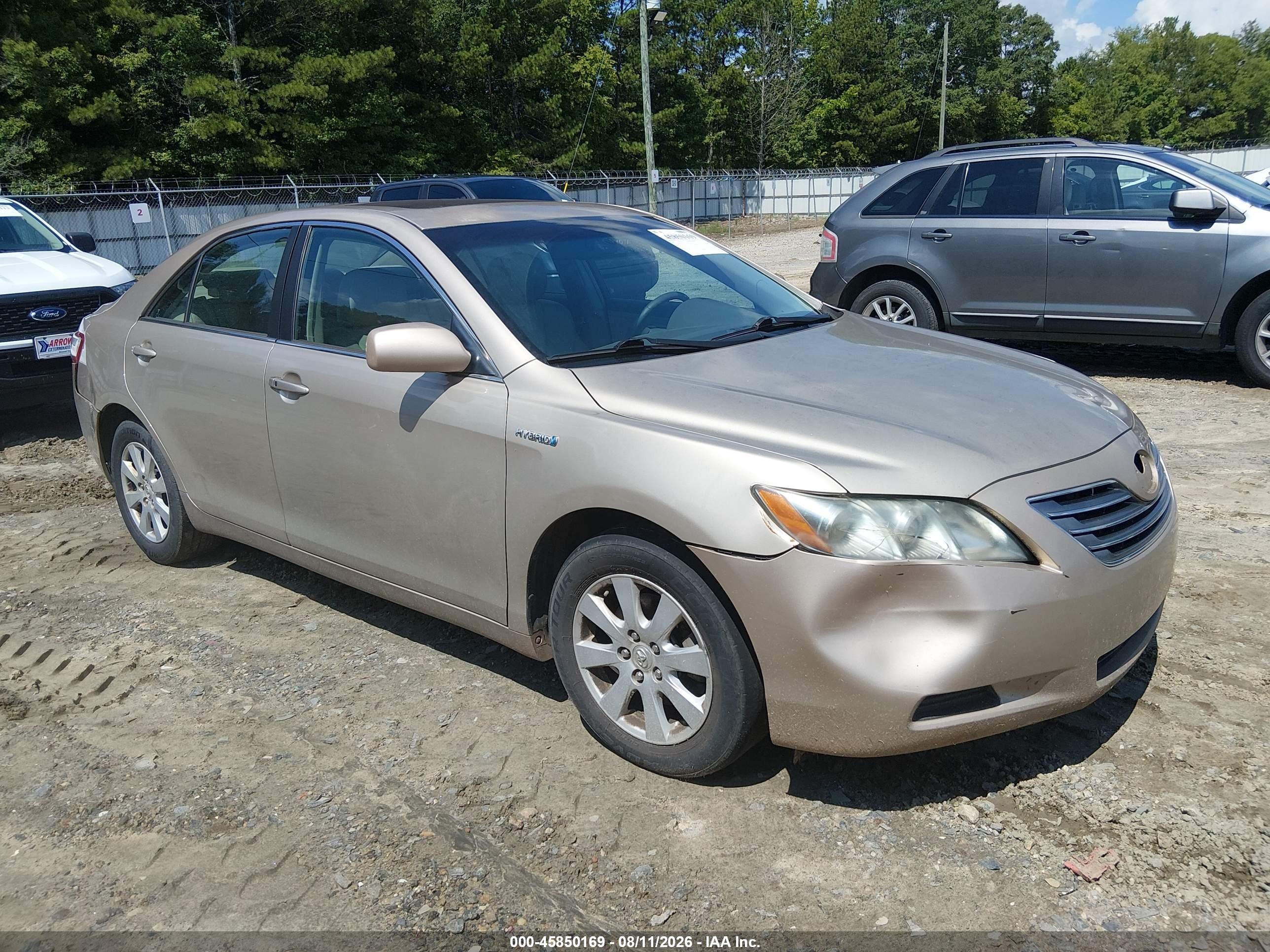 2008 Toyota Camry Hybrid   Champagne vin: 4T1BB46KX8U041335