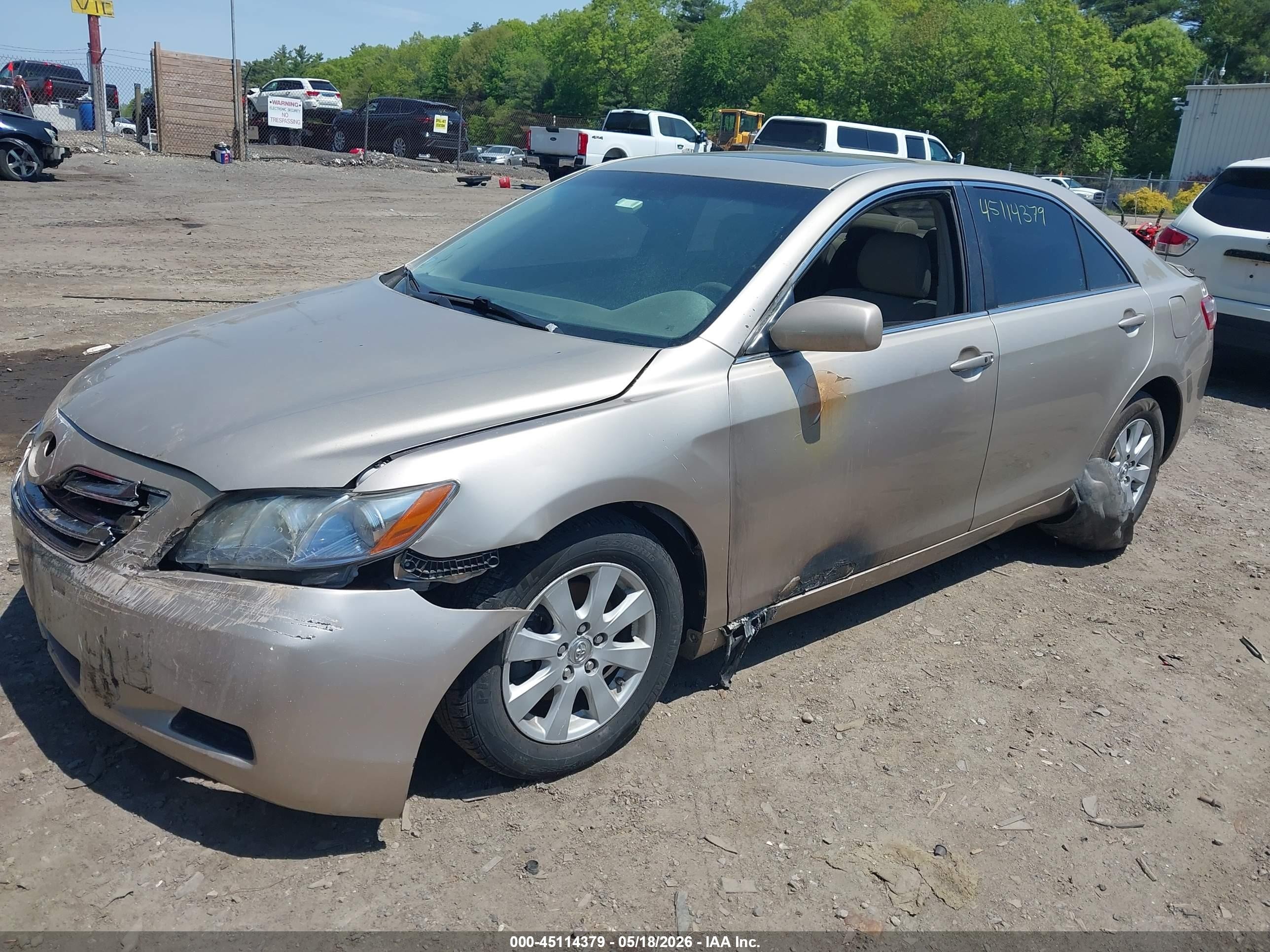 2008 Toyota Camry Hybrid   Tan vin: 4T1BB46KX8U047023