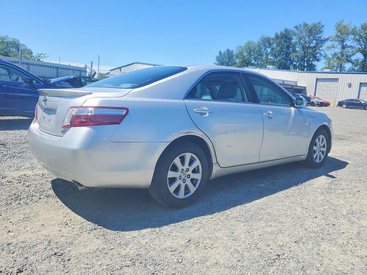 2008 Toyota Camry Hybrid Серебряный vin: 4T1BB46KX8U048513