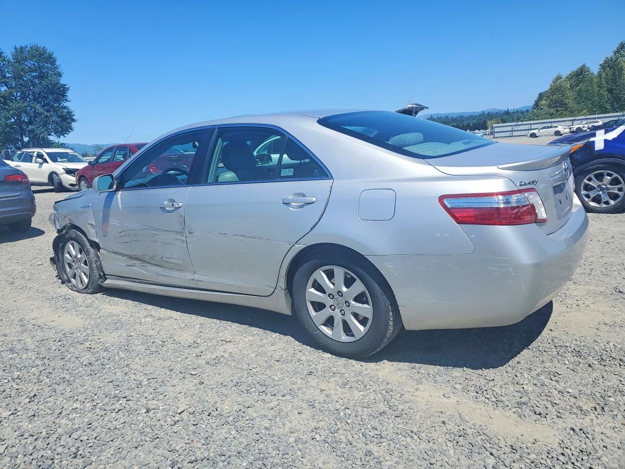 2008 Toyota Camry Hybrid Серебряный vin: 4T1BB46KX8U048513